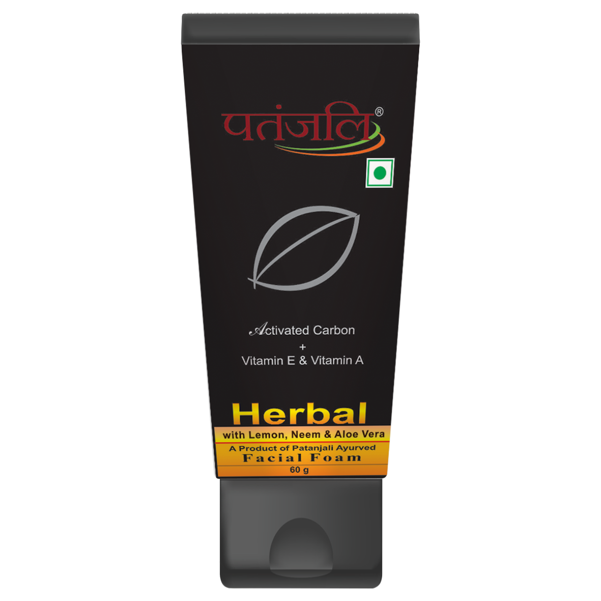 Patanjali Activated Carbon Facial Foam 60 g – view 1