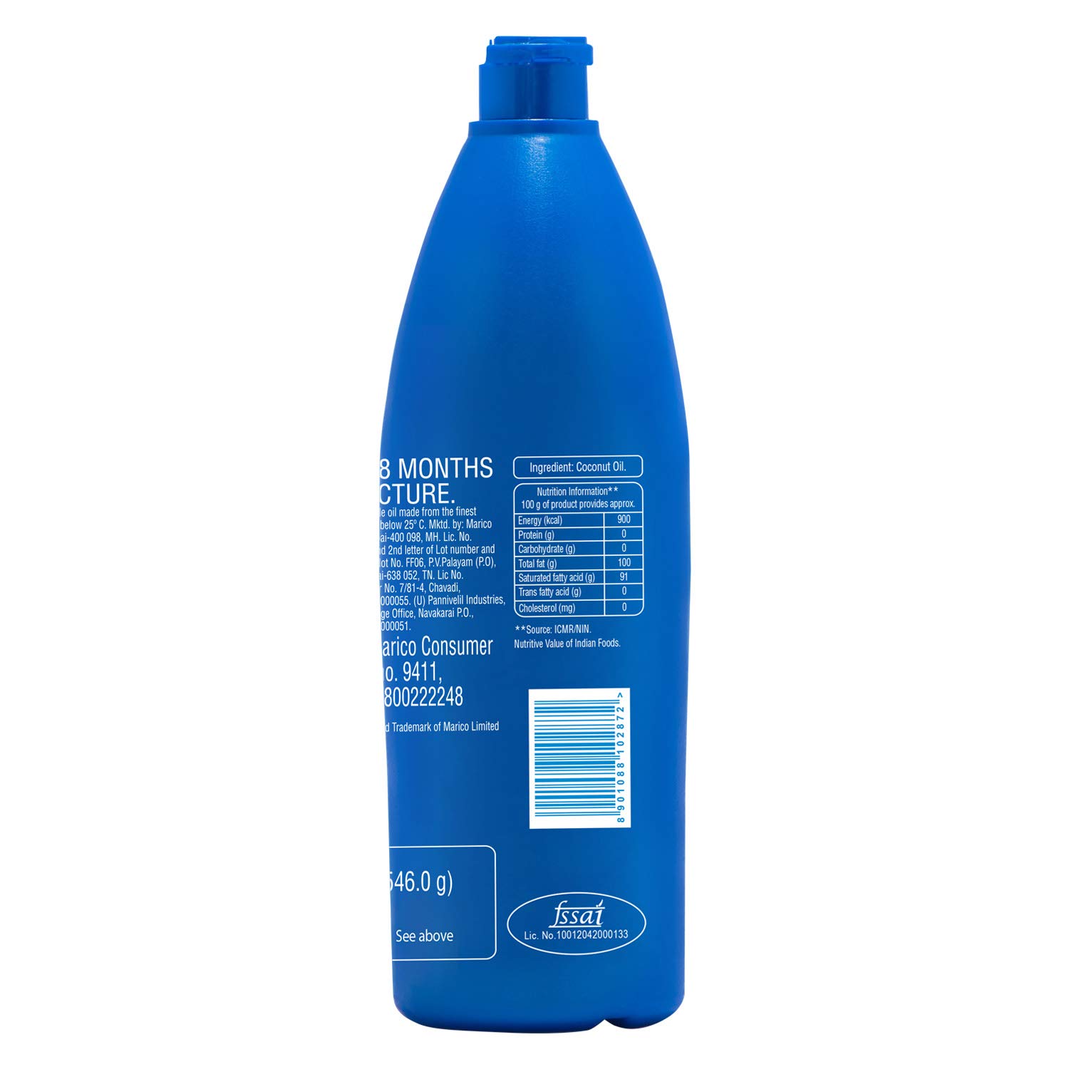 Parachute Coconut Oil 600 ml - Bottle – view 7