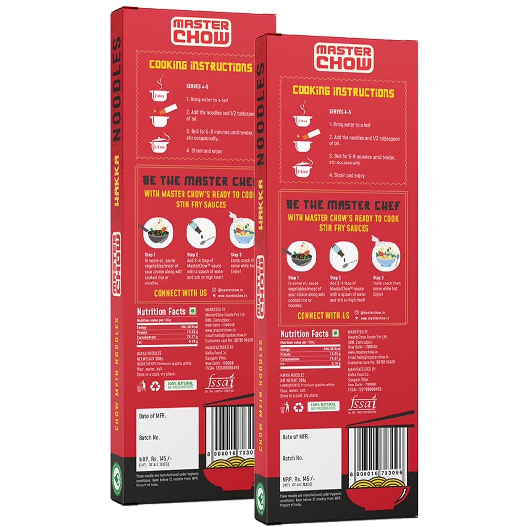 MasterChow Chinese Veg Hakka Noodles - Pack of 2 – view 2