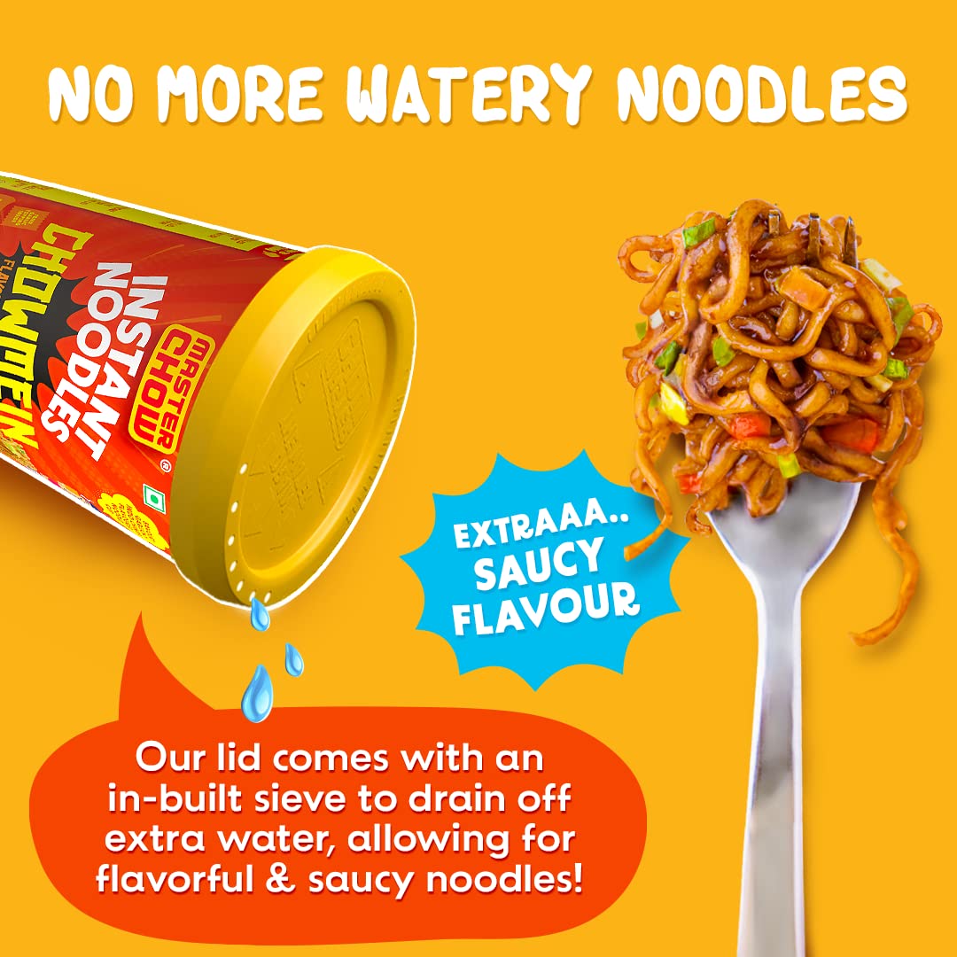 MasterChow Instant Cup Noodles - Chowmein Noodles – view 3