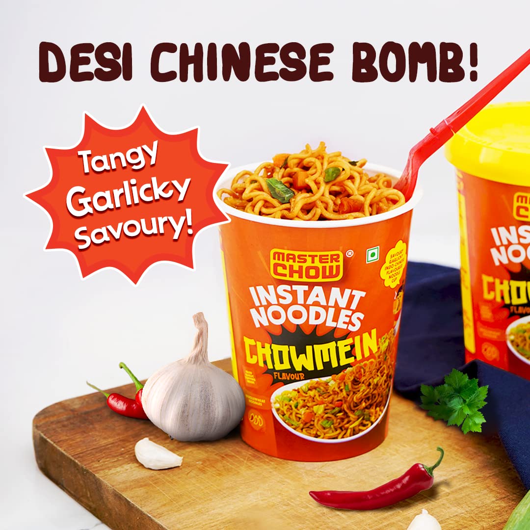 MasterChow Instant Cup Noodles - Chowmein Noodles – view 5