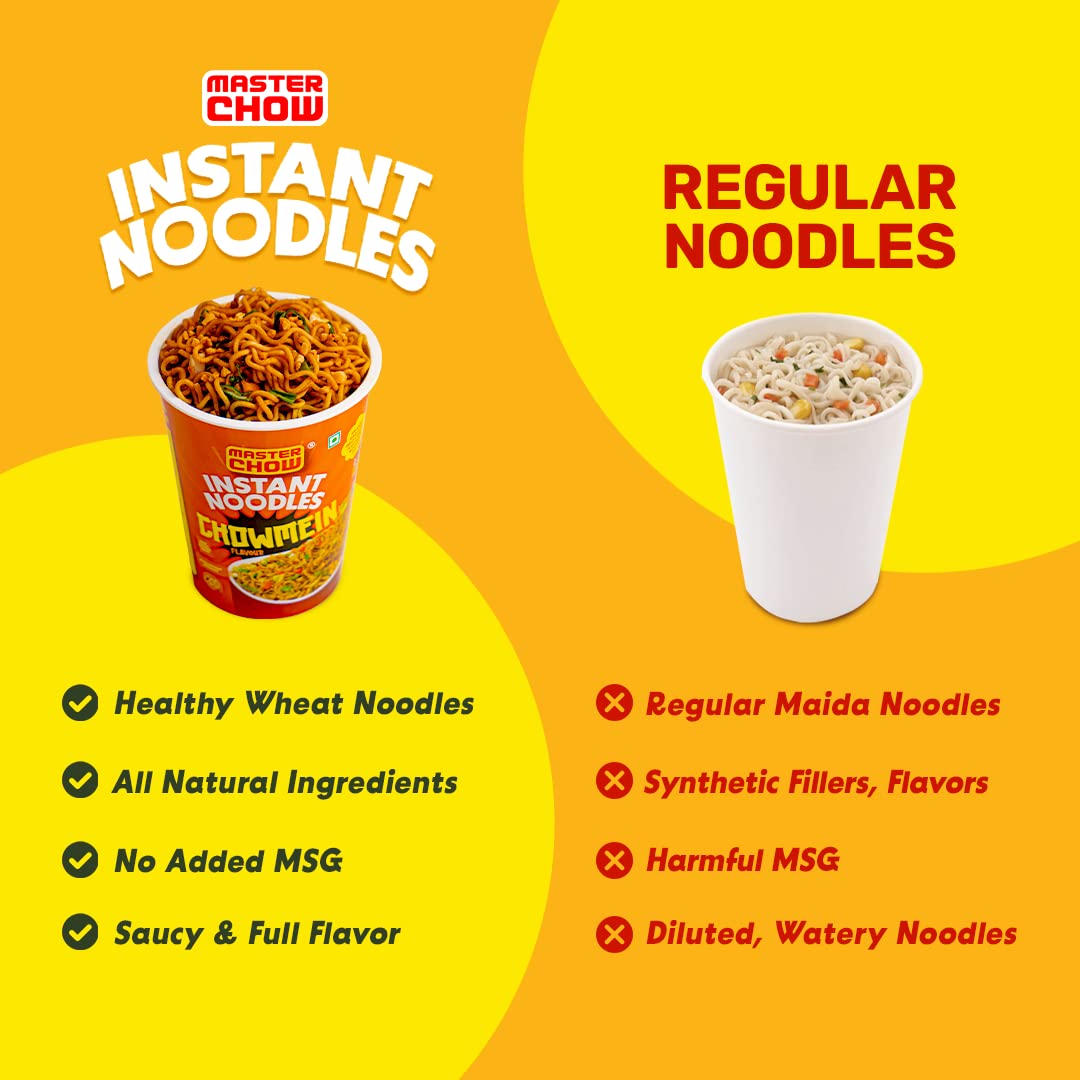 MasterChow Instant Cup Noodles - Chowmein Noodles – view 8