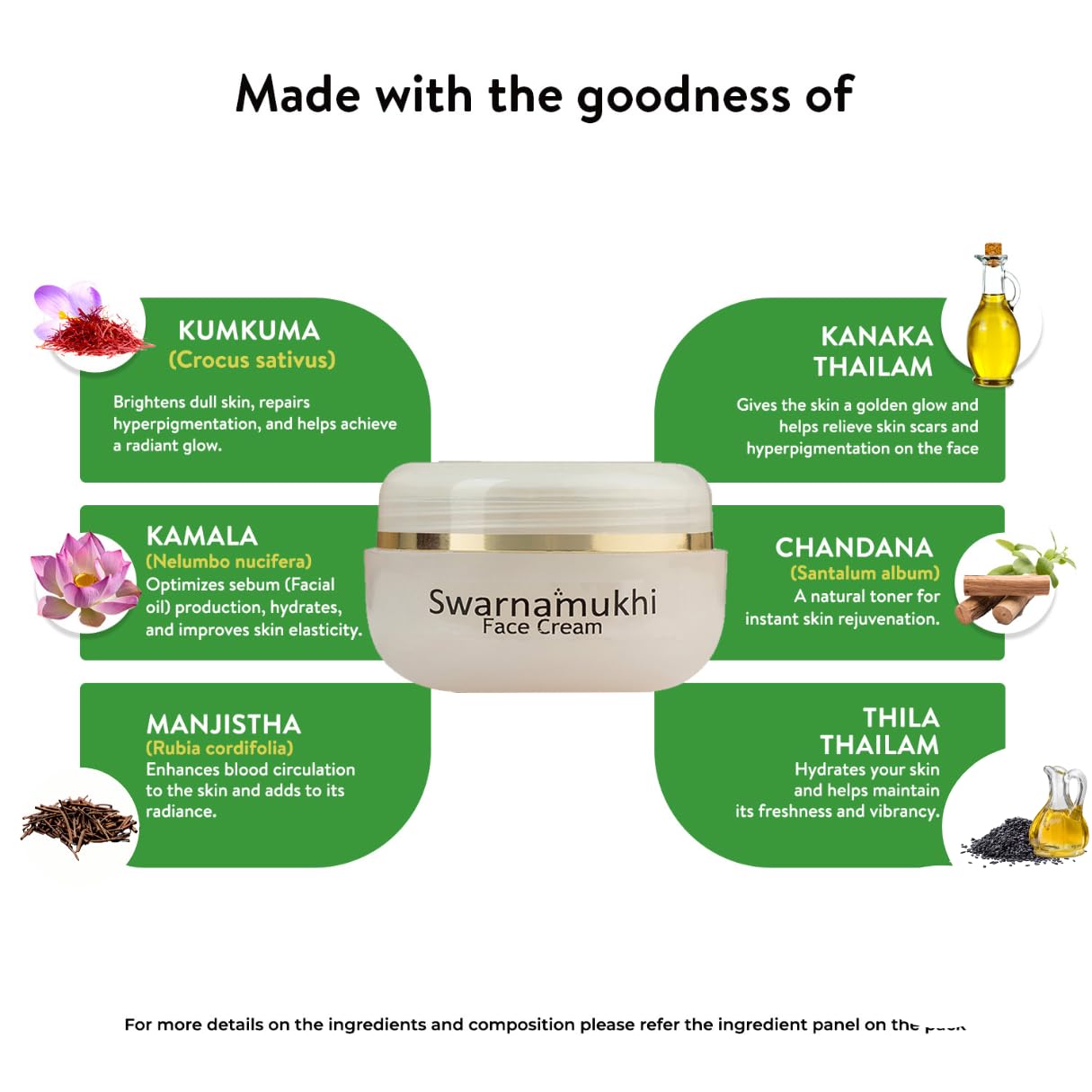 Kerala Ayurveda Swarnamukhi Face Cream – view 6