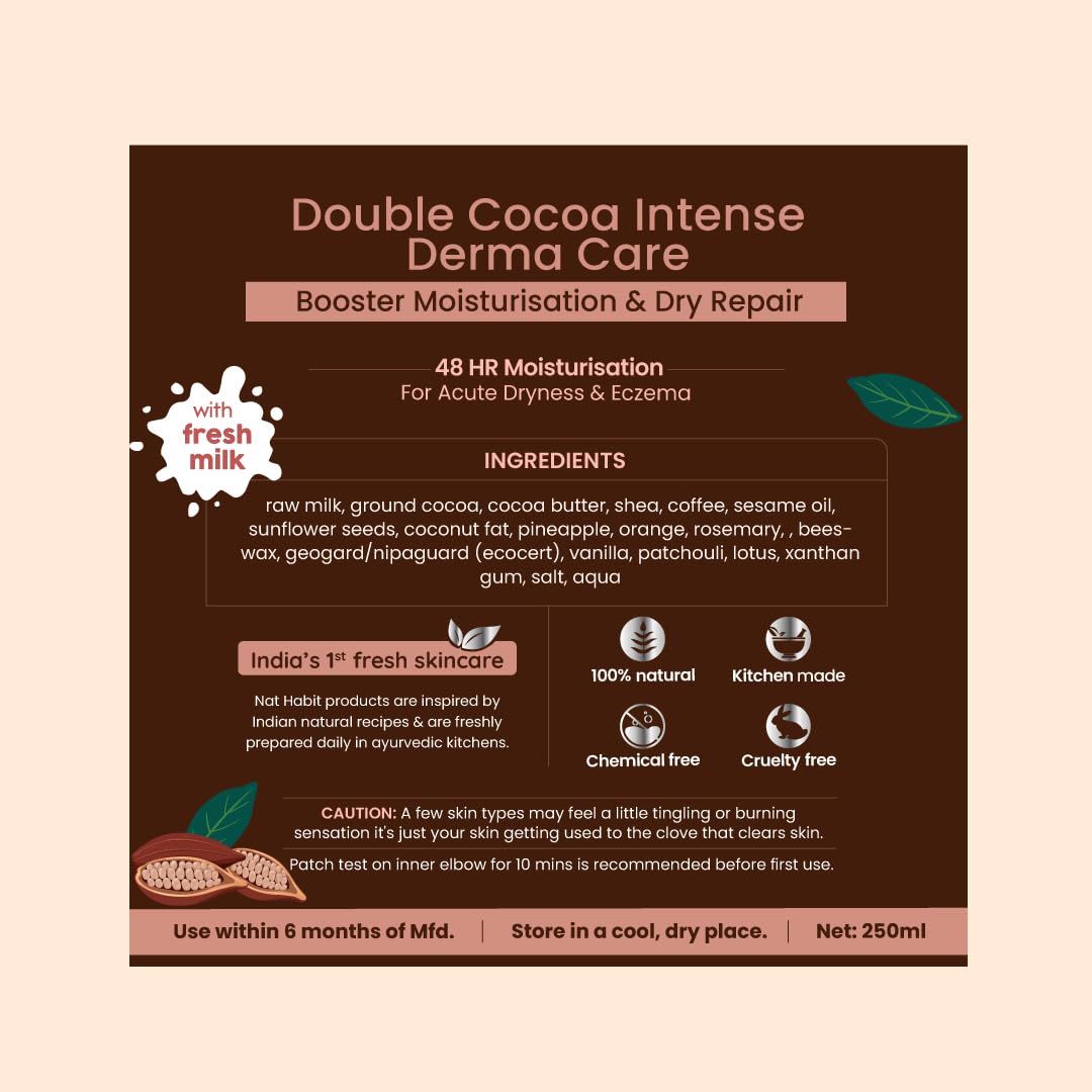 Nat Habit Double Cocoa Body Lotion,Body Cream, Cold Cream – view 7