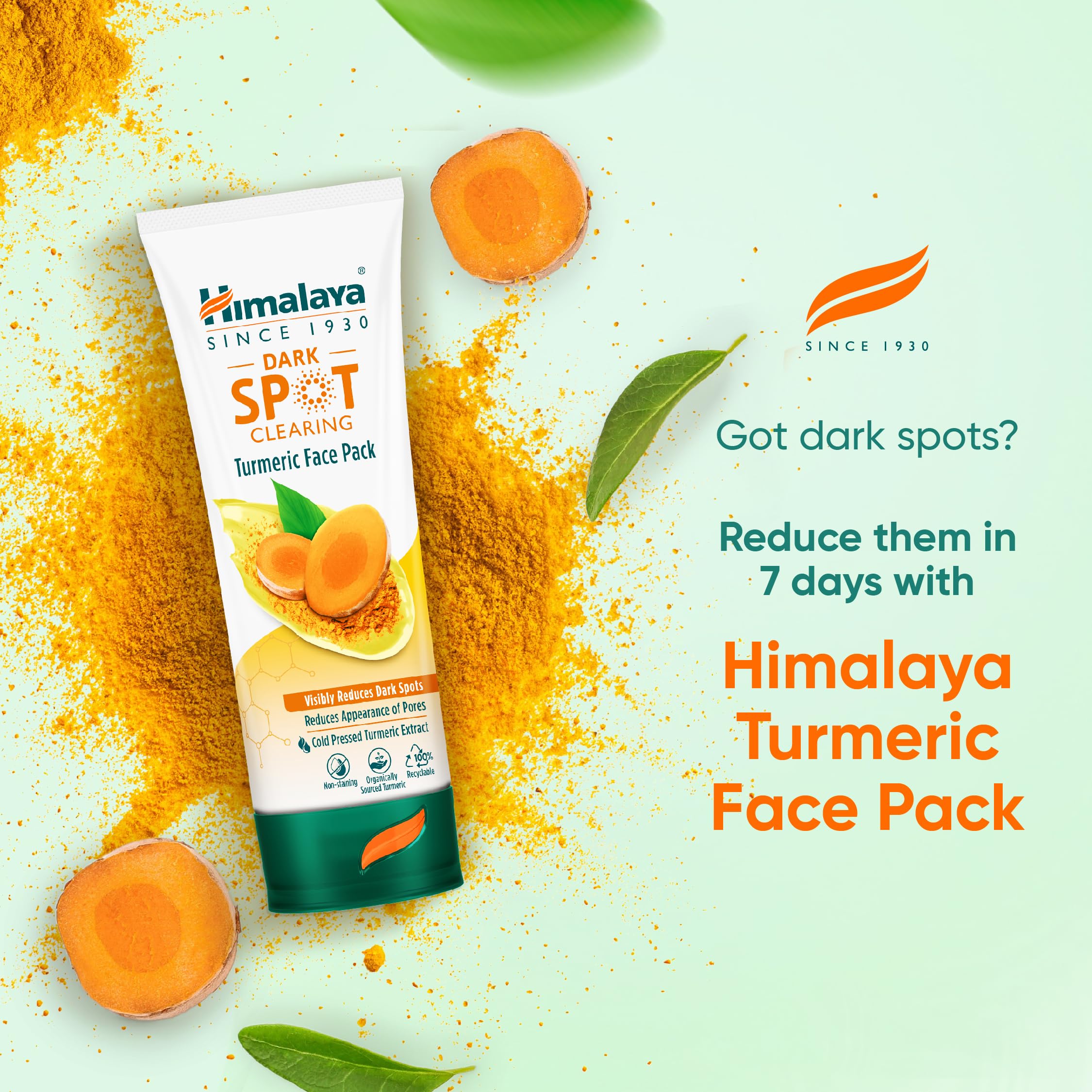 Himalaya Dark Spot Clearing Turmeric Face Pack – view 2
