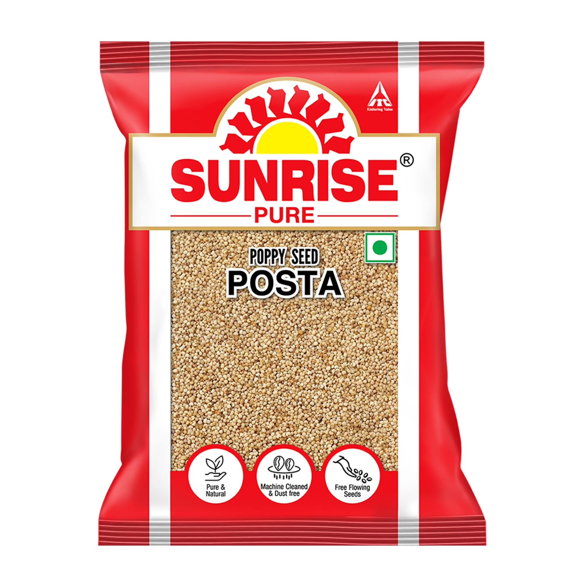 Sunrise Pure whole poppy seed spice pouch for Bengali cooking