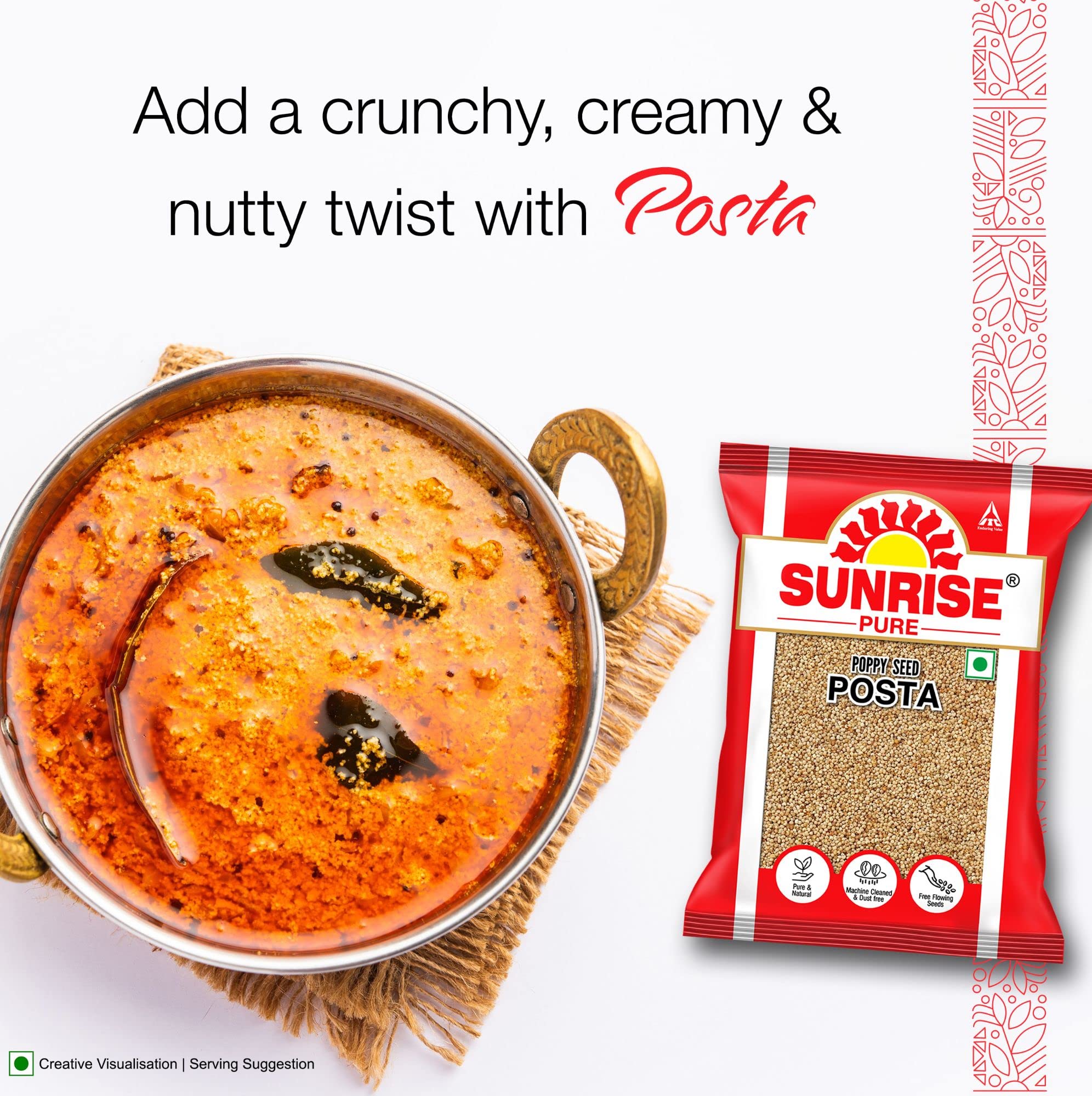 Sunrise Pure Posta Whole Spice Pouch, 100 g – view 4