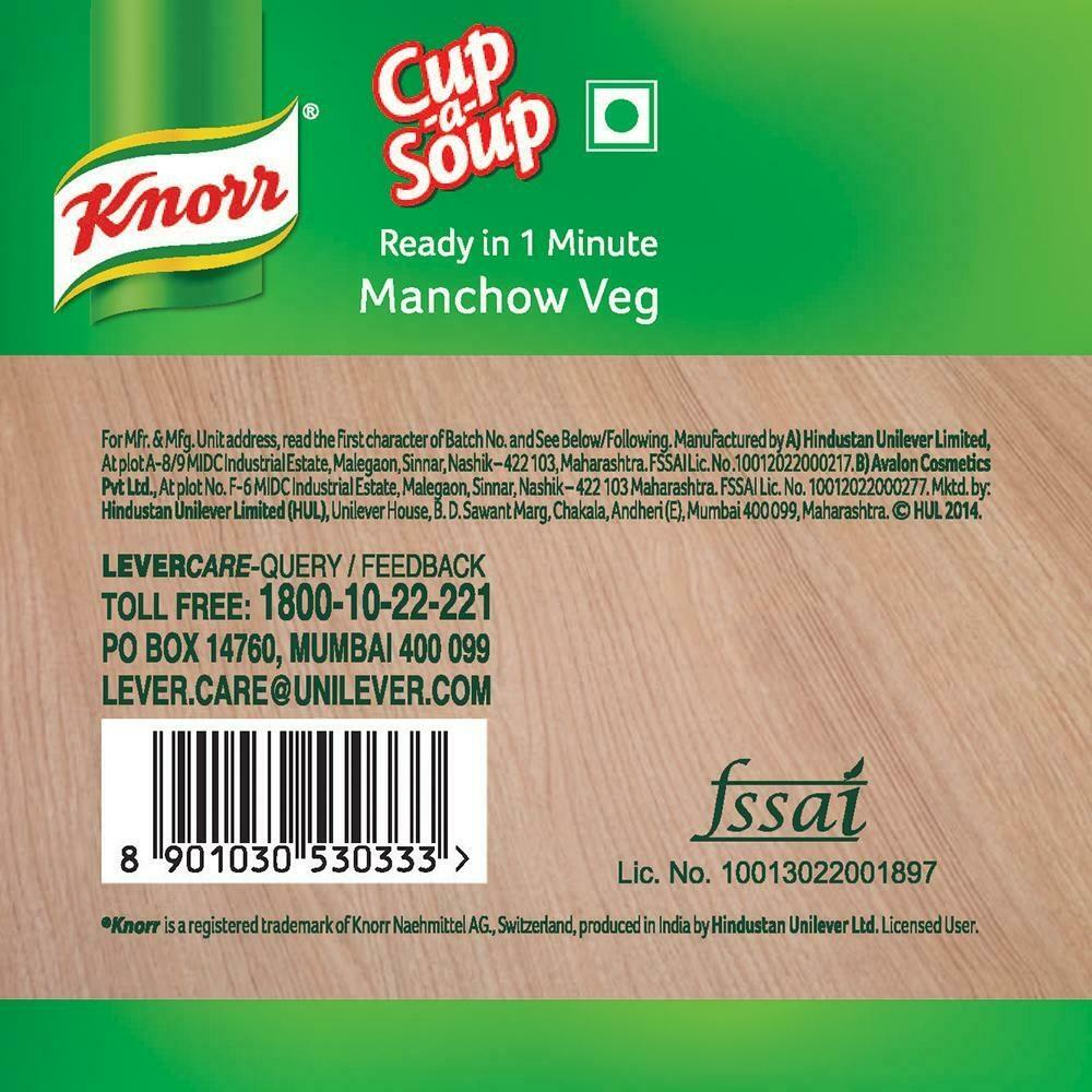 Knorr Manchow Veg Instant Cup-A-Soup 12 G – view 11