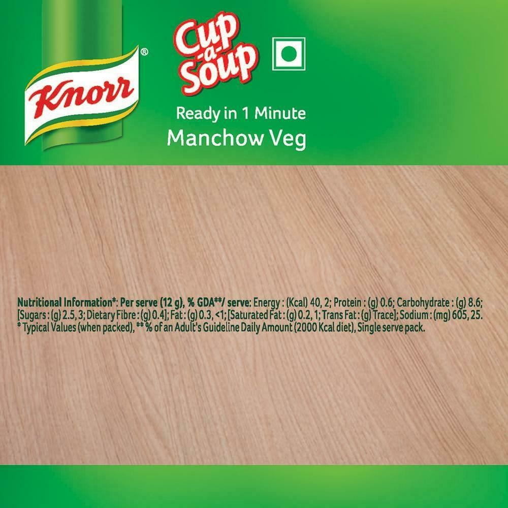 Knorr Manchow Veg Instant Cup-A-Soup 12 G – view 6