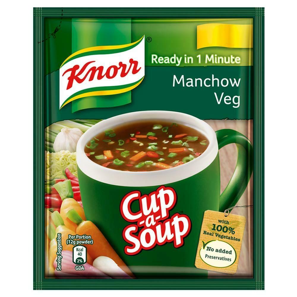 Knorr Manchow Veg Instant Cup-A-Soup 12 G – view 2