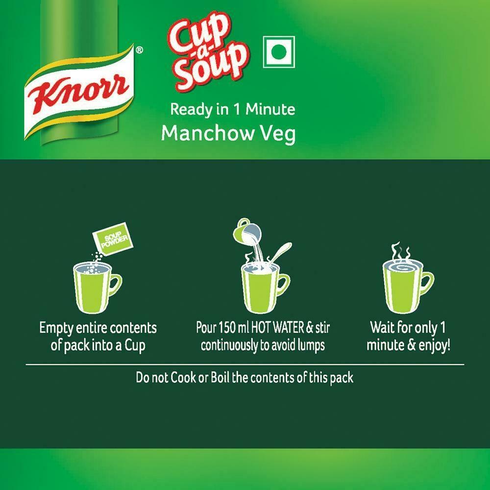 Knorr Manchow Veg Instant Cup-A-Soup 12 G – view 5