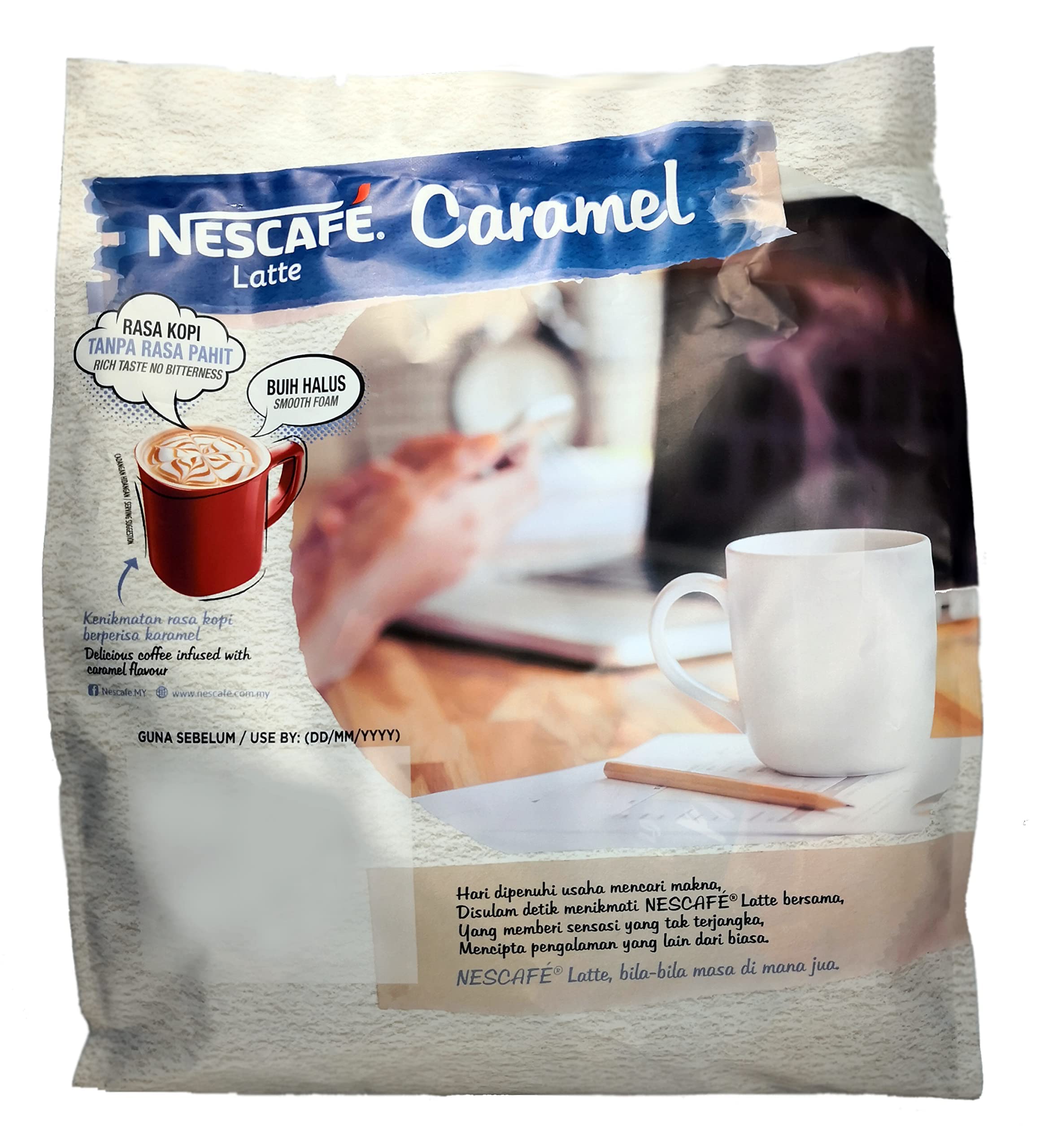 Nescafe Latte Caramel, 500Gm - Pack Of 20, Ground, Bag – view 2