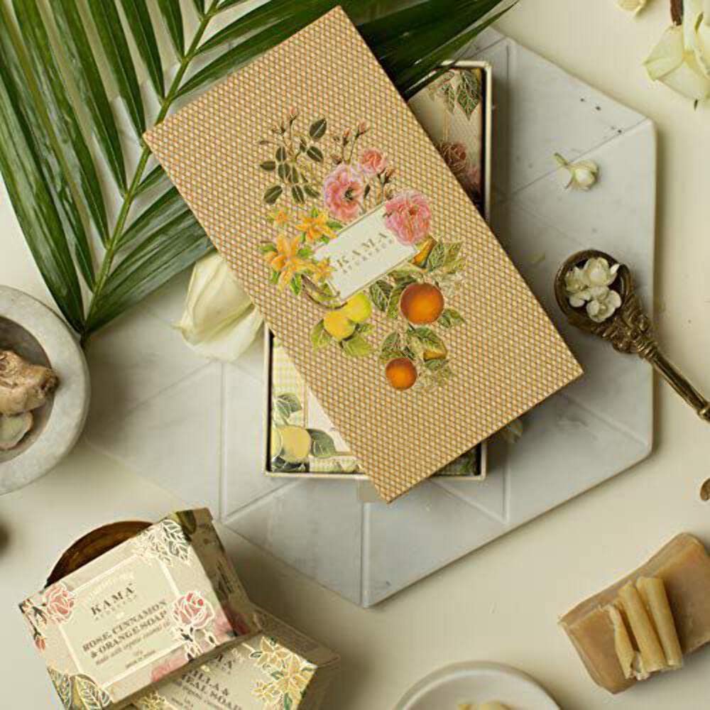 Kama Ayurveda Natural Soap Box 375g – view 4