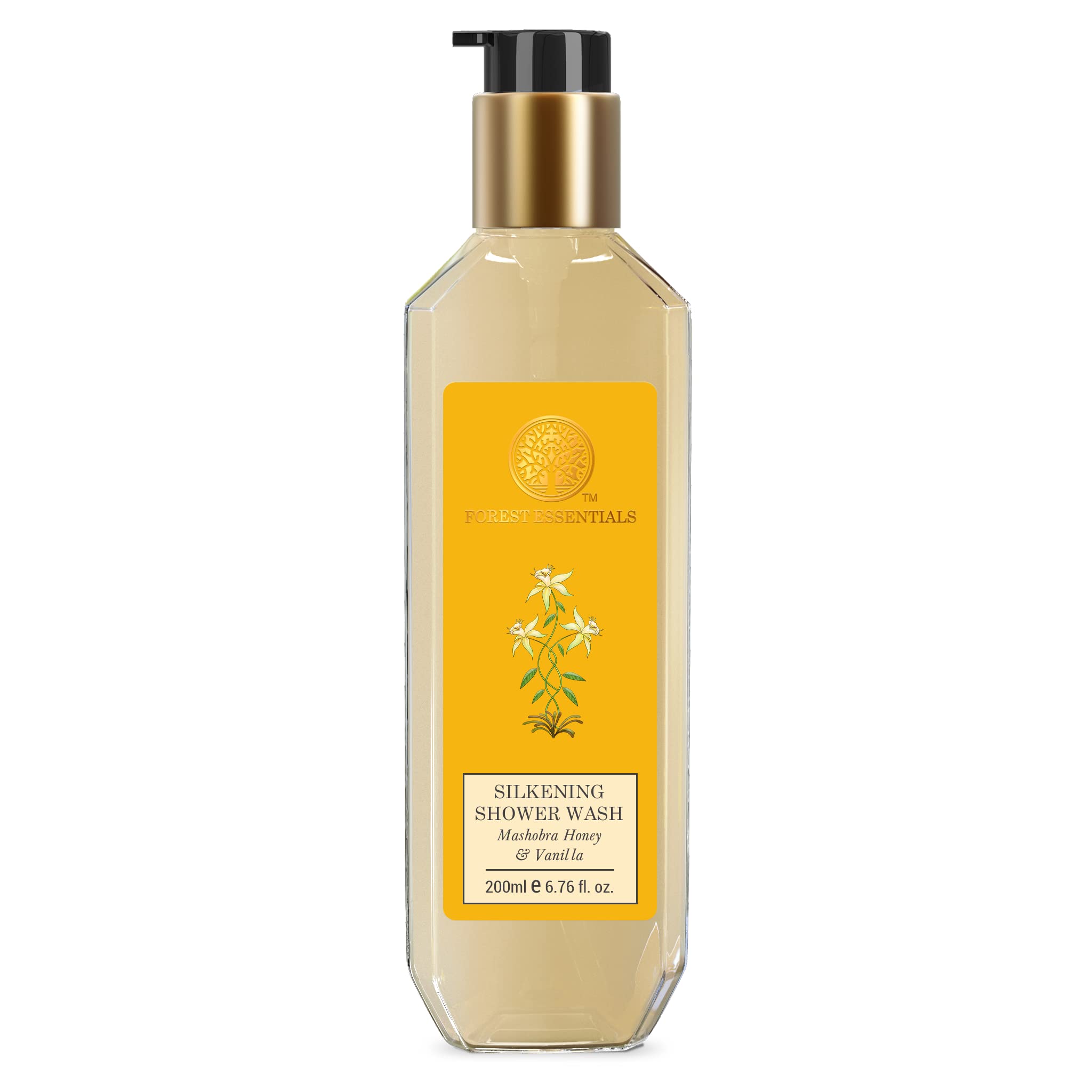 Forest Essentials Delicate Facial Cleanser Mashobra Honey, Lemon & Rosewater & Forest essentials Silkening Shower Wash Mashobra Honey & Vanilla – view 5