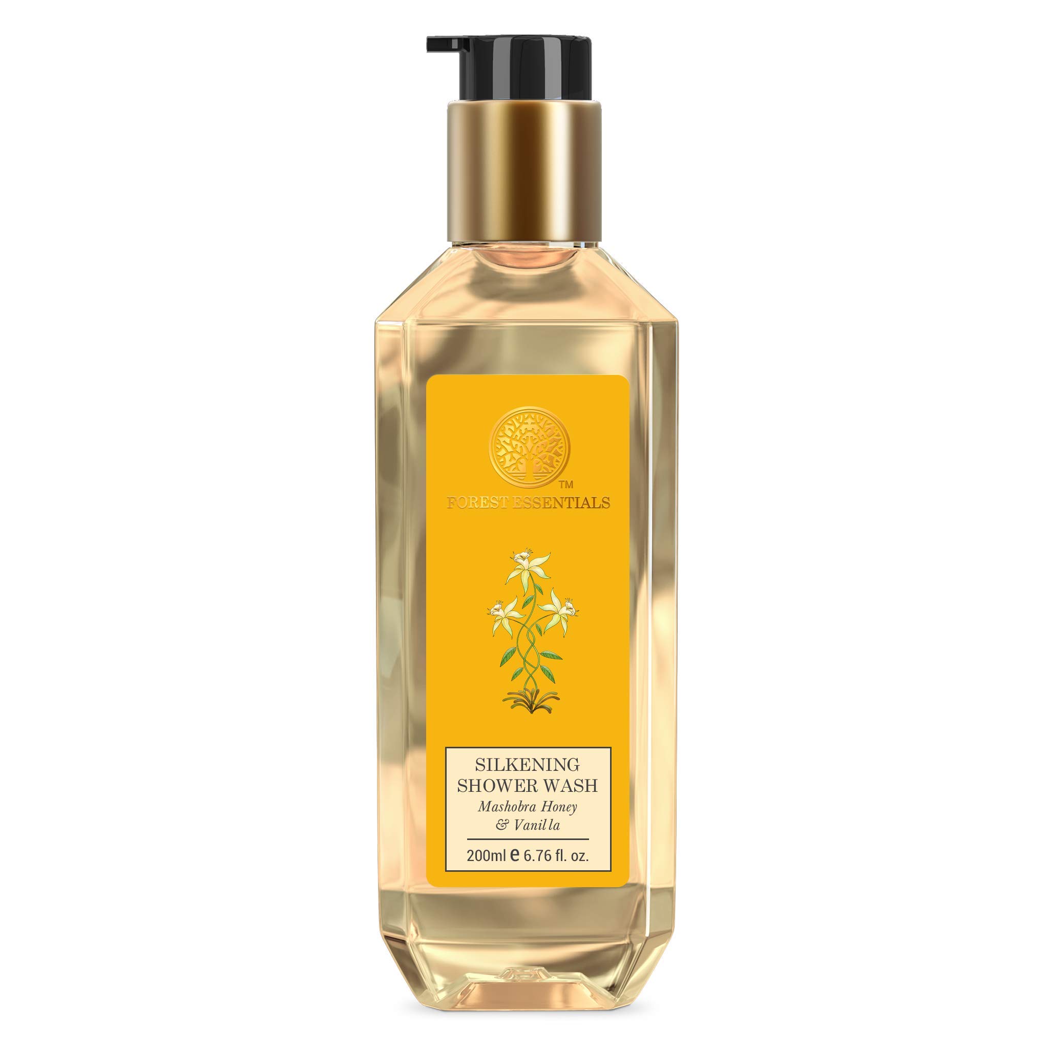 Forest Essentials Delicate Facial Cleanser Mashobra Honey, Lemon & Rosewater & Forest essentials Silkening Shower Wash Mashobra Honey & Vanilla – view 6