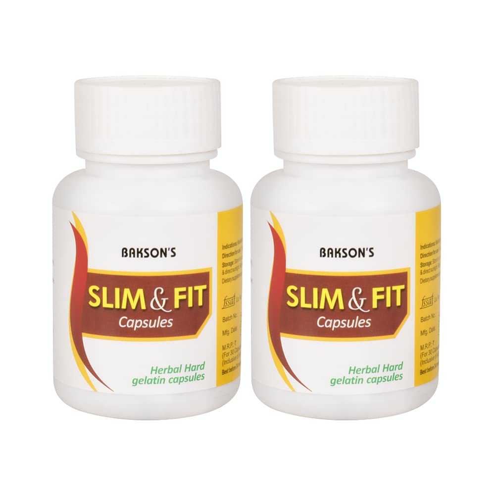 Bakson Slim & Fit Capsules-30 Capsules (Pack Of 2) – view 1