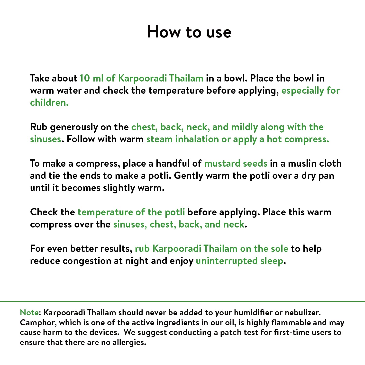 Kerala Ayurveda Karpooradi Thailam 200ml – view 4