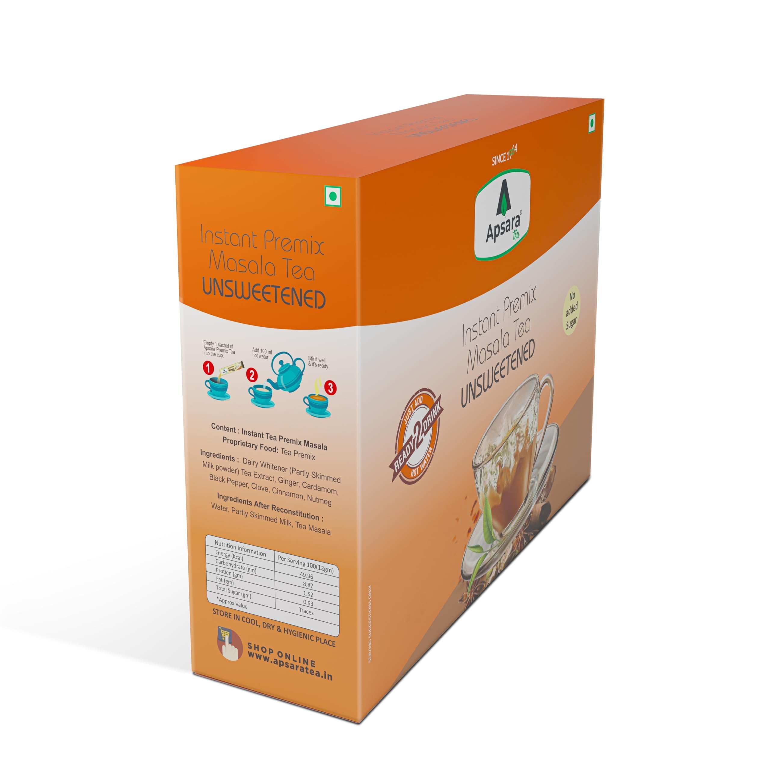 APSARA Instant Tea Premix Unsweetened Masala Tea 36 Sachets – view 7