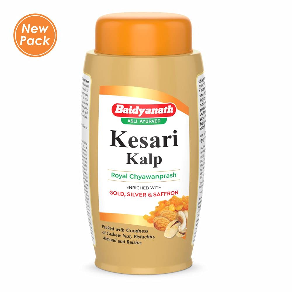 Baidyanath Asli Ayurved Kesari Kalp Royal Chyawanprash 500g Enriched with Gold, Silver & Saffron, Packed with Cashew, Pistachio, Almond & Raisins Boosts Energy, Strength & Immunity – view 9