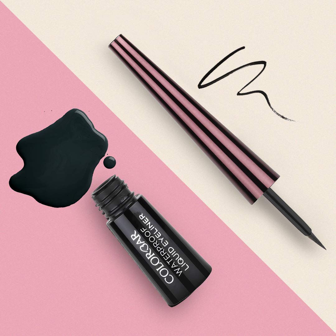 Colorbar Waterproof Opaque Liquid Eyeliner Opaque Finish - Black, 2.5ml – view 4