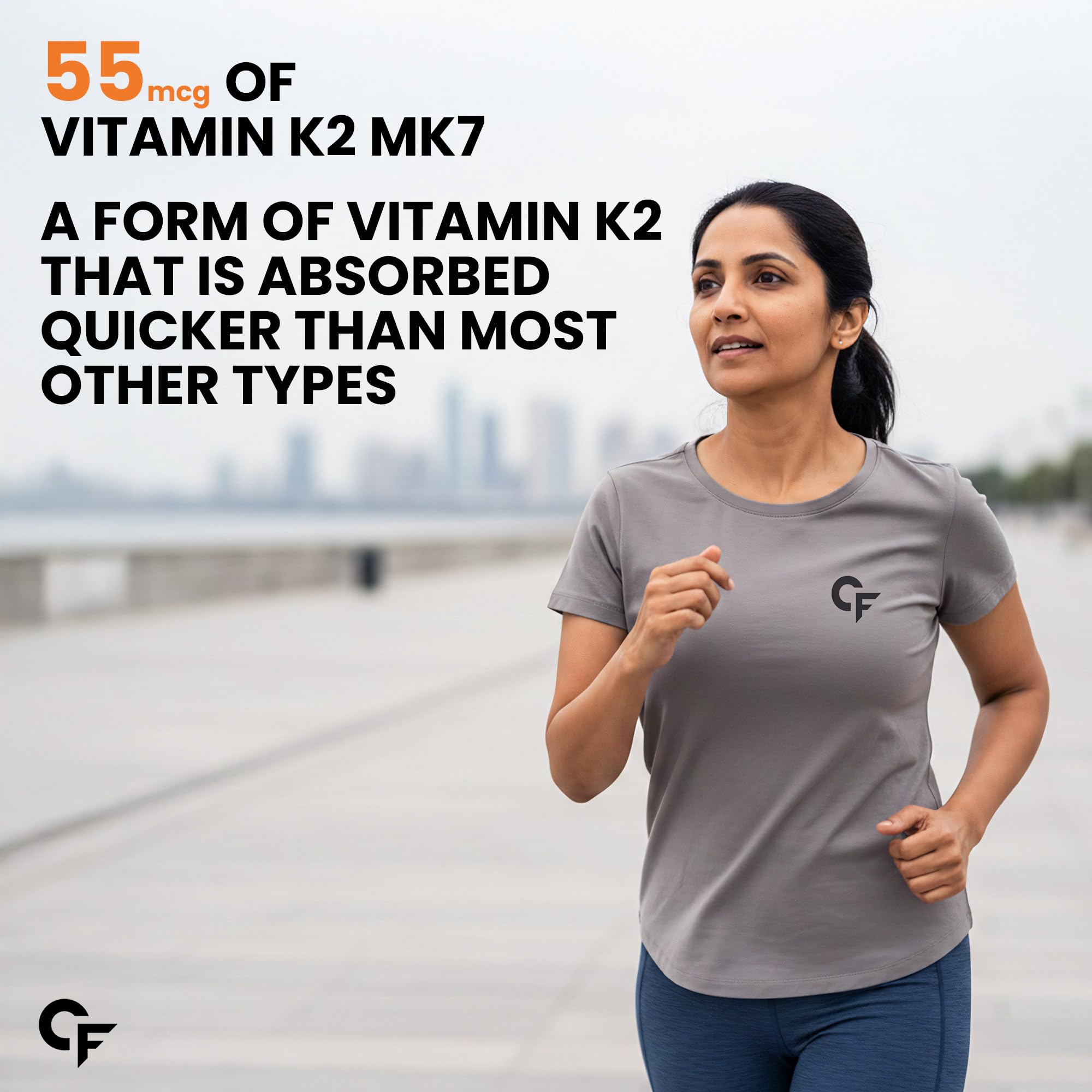 Carbamide Forte Vitamin D3 K2 Supplement – view 5