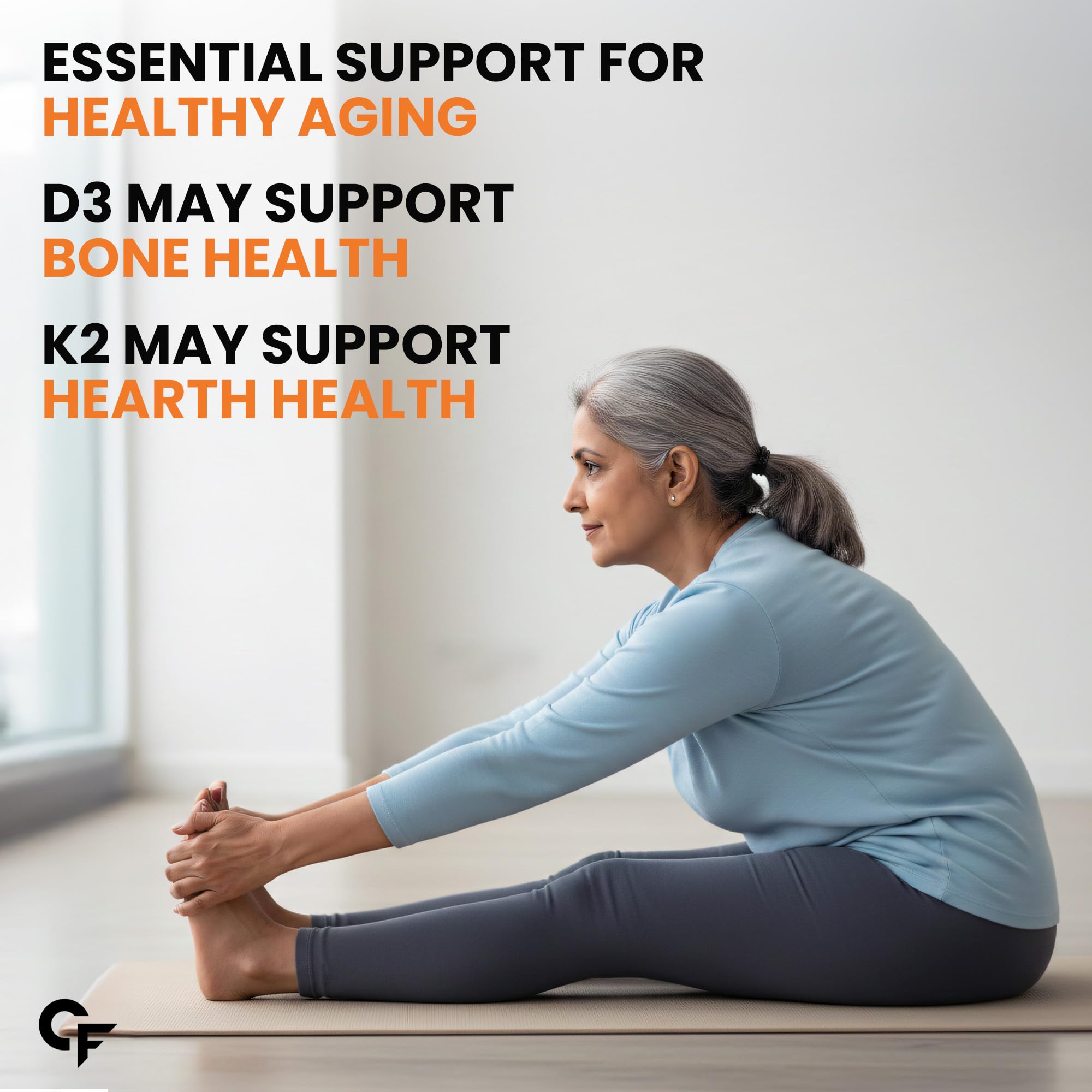 Carbamide Forte Vitamin D3 K2 Supplement – view 8