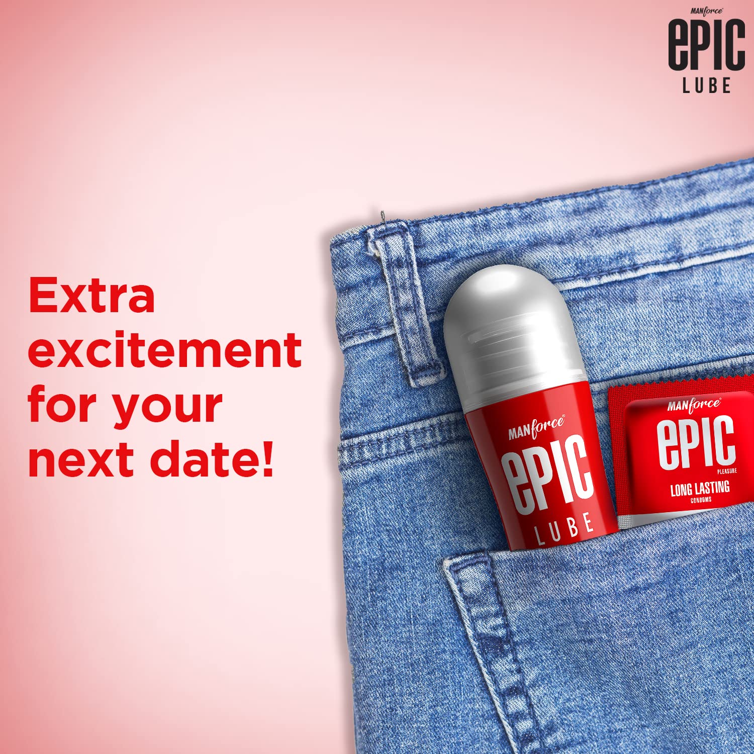 Epic Lube Strawberry Flavoured Lubrication Gel for Men & Women – view 5