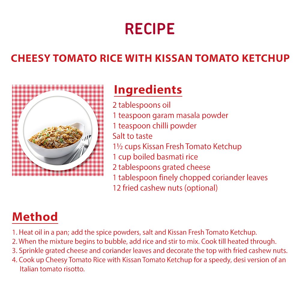 Kissan Fresh Tomato Ketchup Bottle, 500g – view 5