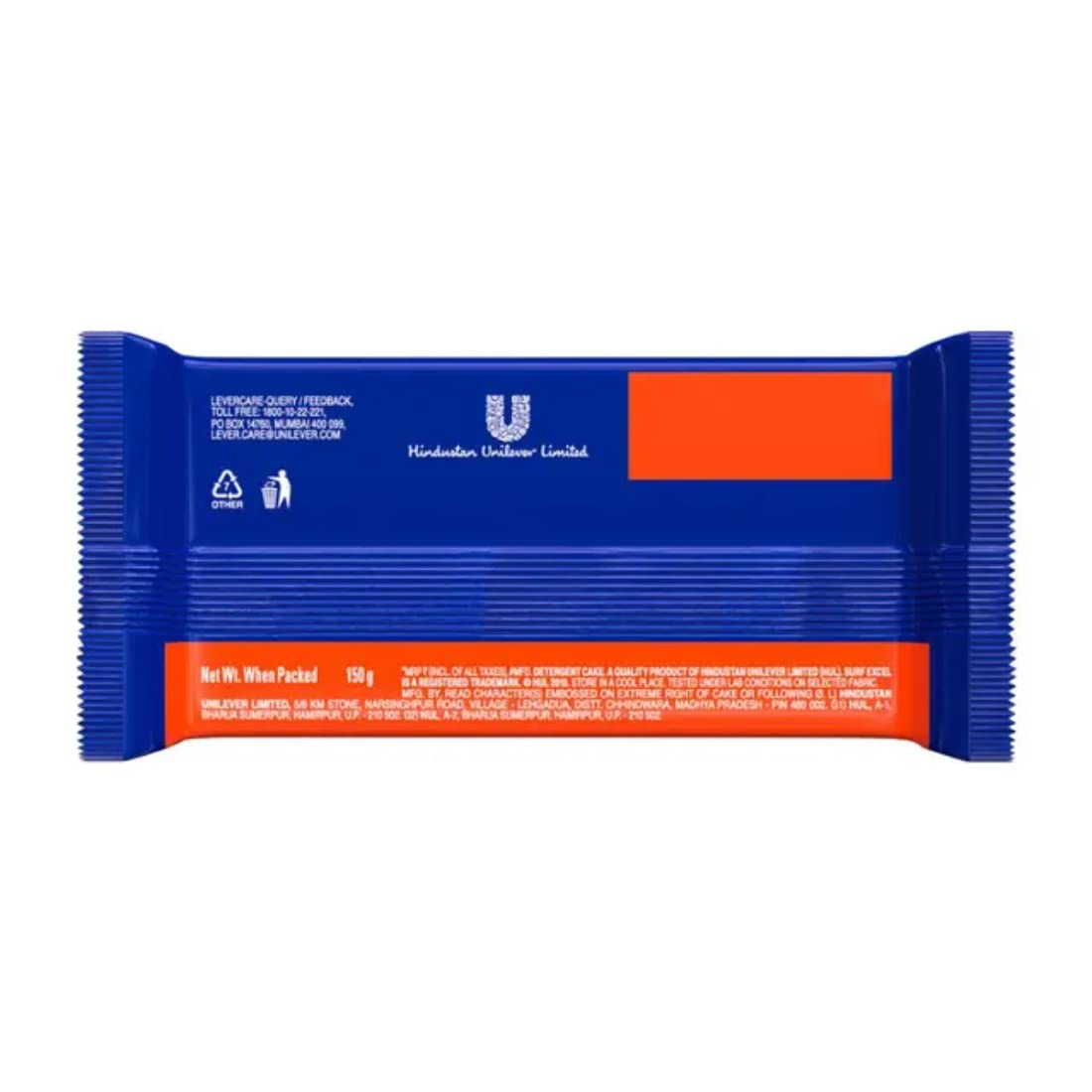 Surf Excel Detergent Bar, 150g Pouch – view 3