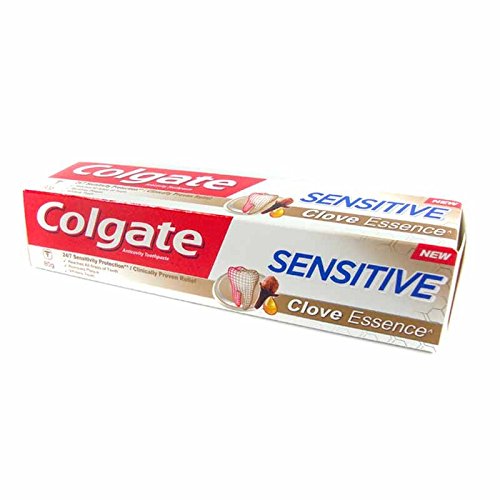 Colgate clove oil sensitive anticavity toothpaste tube 80g pack