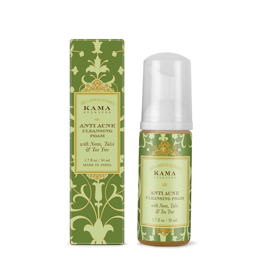 Kama Ayurveda Anti Acne Cleansing Foam, 50ml – view 2
