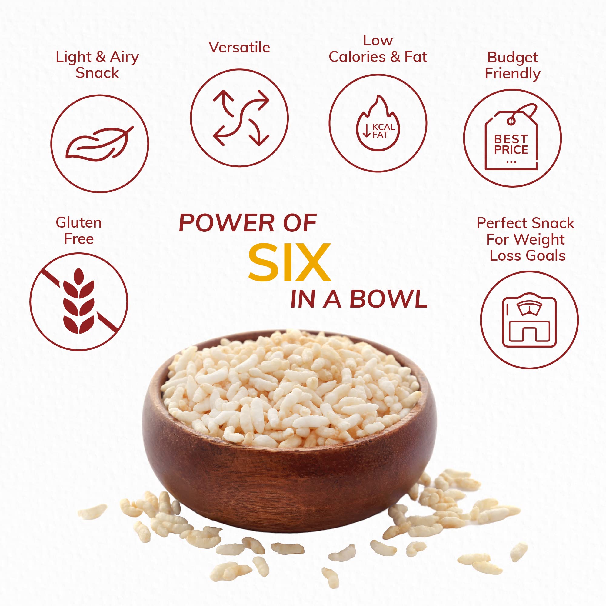 24 Mantra Organic Puffed Rice/Murmura/Ubbina Annam - 200gms – view 2