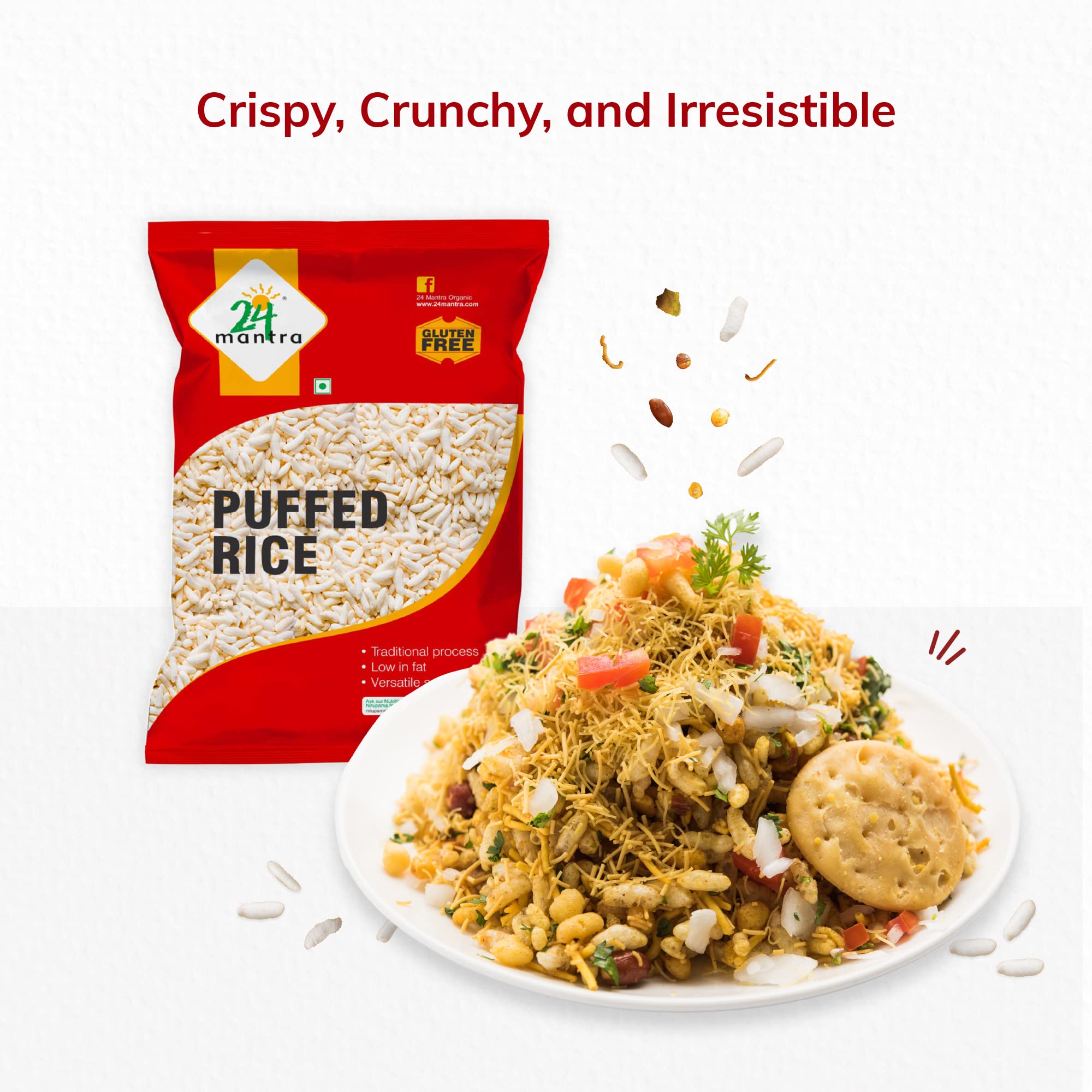 24 Mantra Organic Puffed Rice/Murmura/Ubbina Annam - 200gms – view 4
