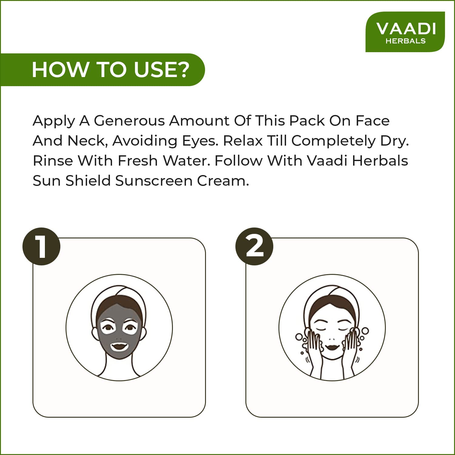 Vaadi Herbals Anti Acne Aloe Vera Face Pack, 70 Gm – view 3
