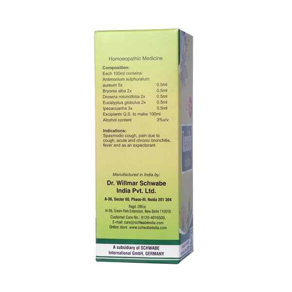 Dr.Willmar Schwabe India Tussistin 100Ml – view 2