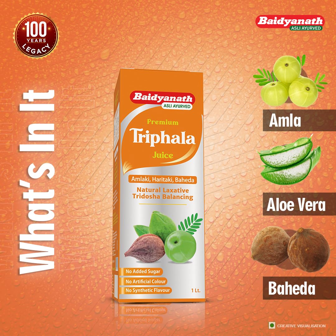 Baidyanath Premium Triphala Juice - 1L – view 3
