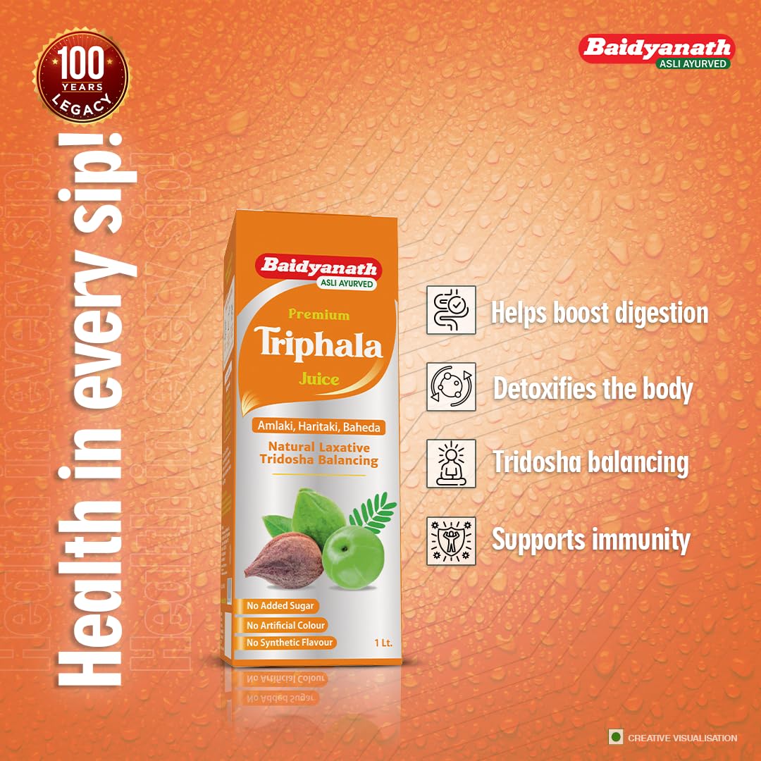 Baidyanath Premium Triphala Juice - 1L – view 4
