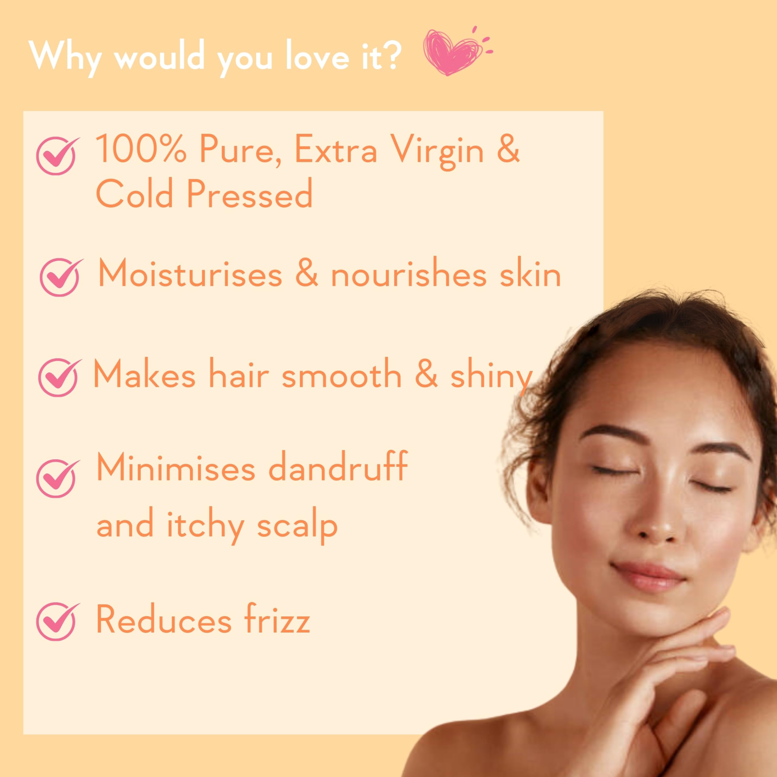 WishCare Cold Pressed Castor Oil – view 2