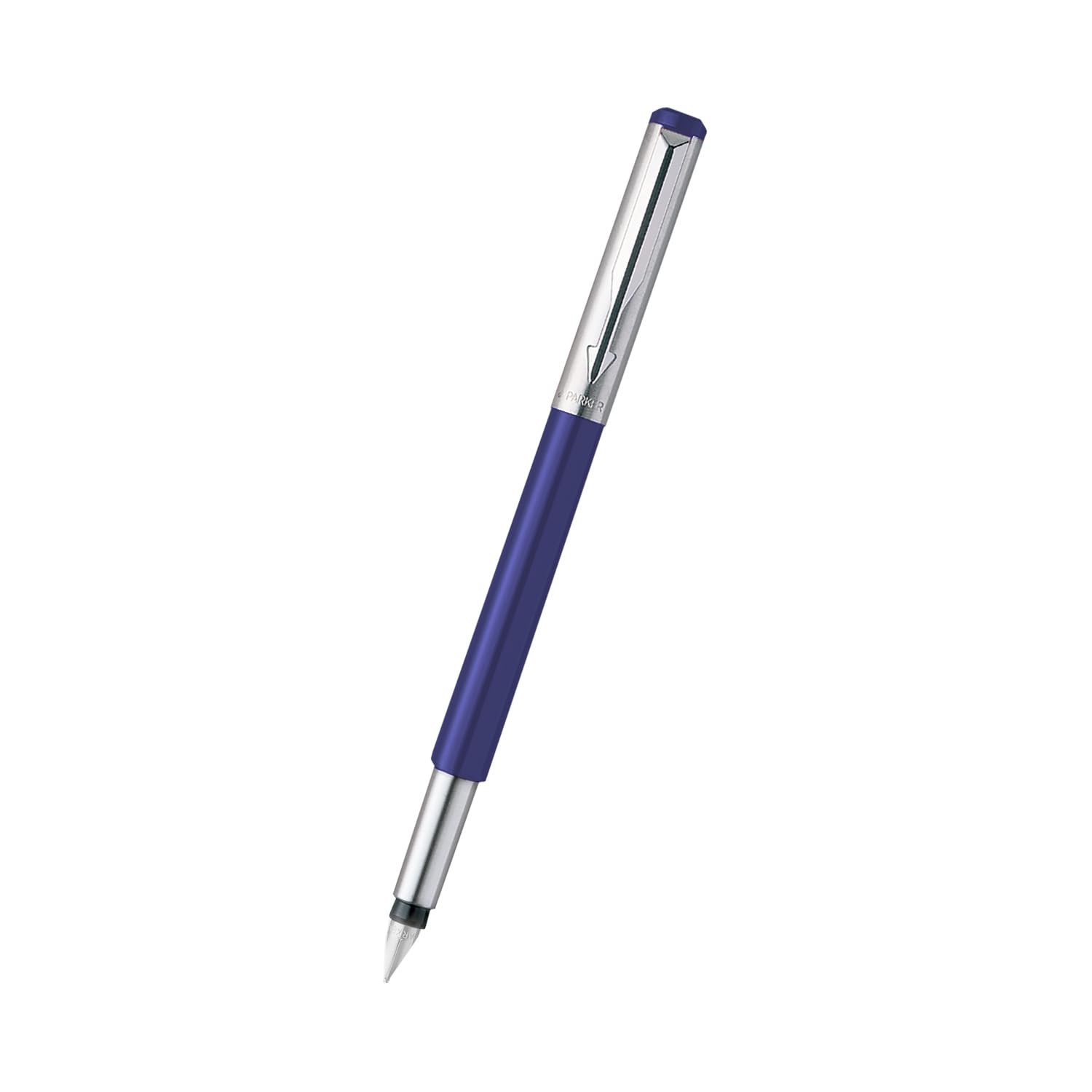Parker Vector Mettalix Fountain Pen with Quink Ink Bottle – view 3