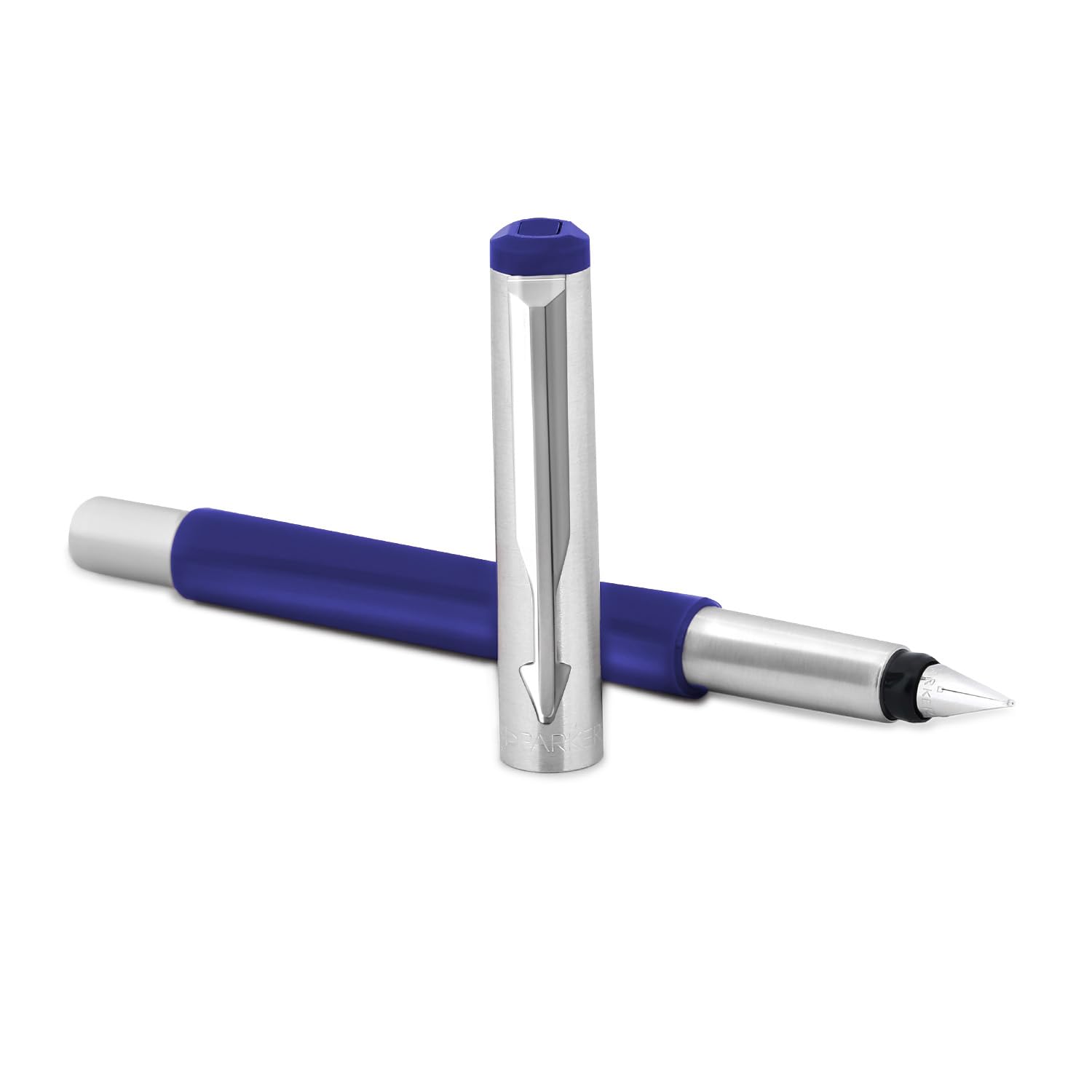 Parker Vector Mettalix Fountain Pen with Quink Ink Bottle – view 4
