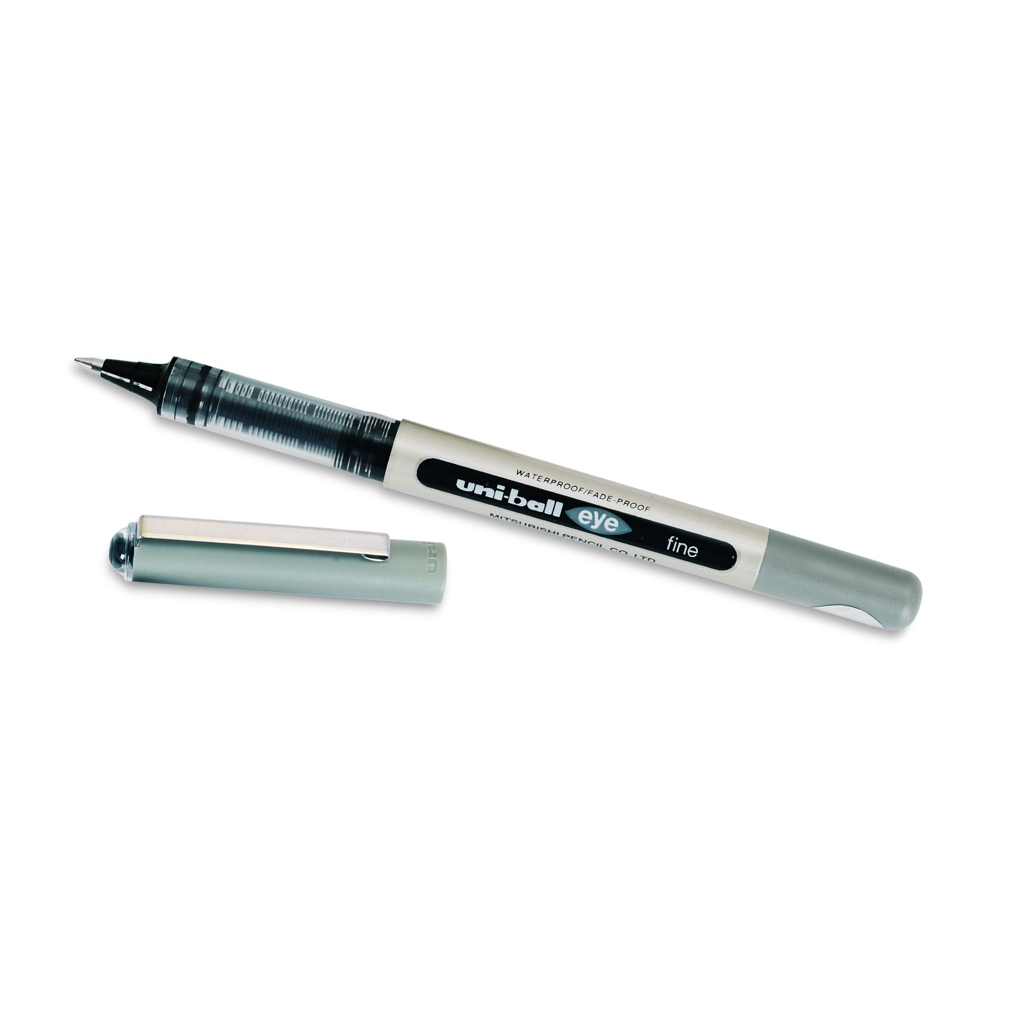uni-ball Eye UB157 0.7 mm Roller Ball Pens, Black Ink, Pack of 12 – view 4