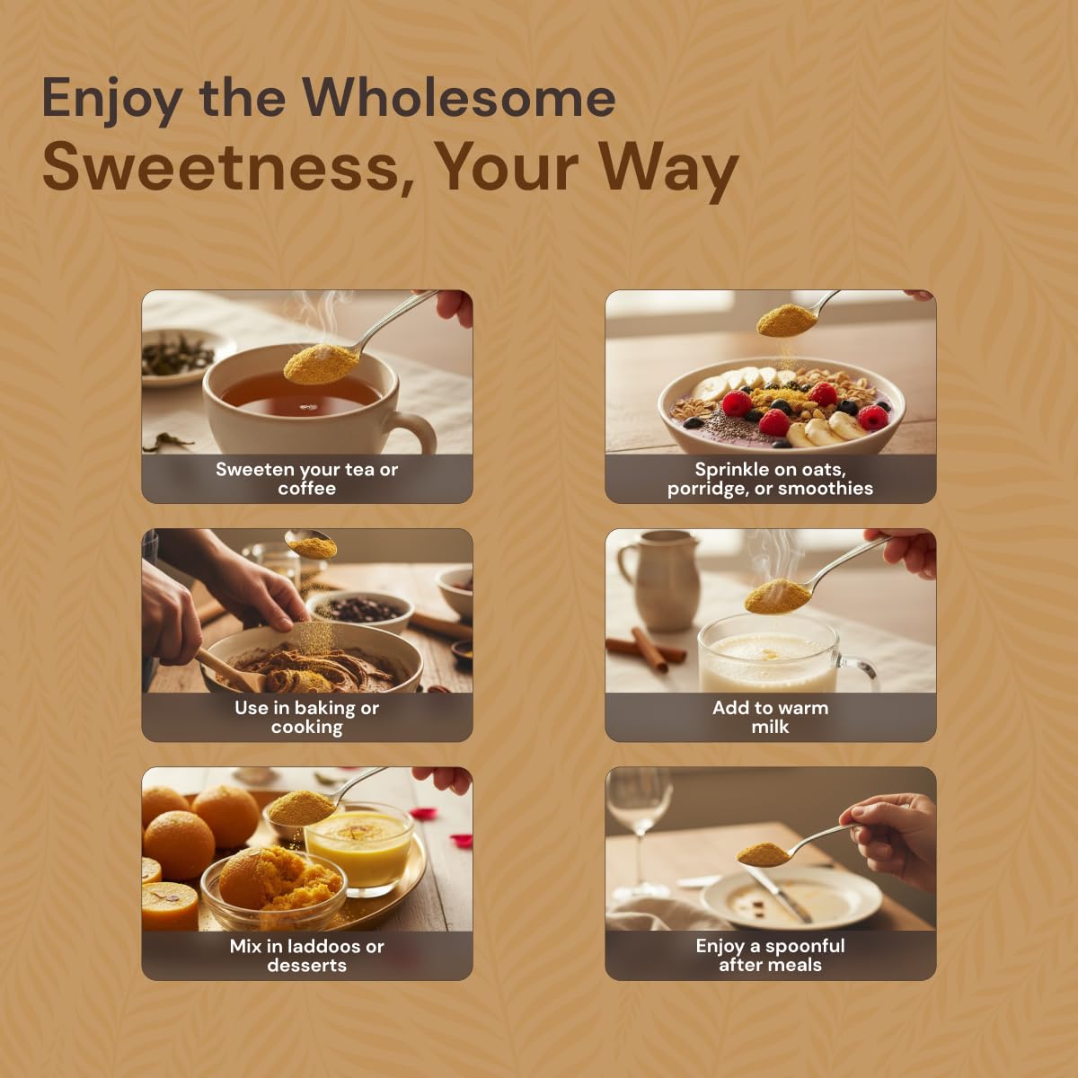 Maharishi Ayurveda Organic Certified Jaggery Powder – view 7