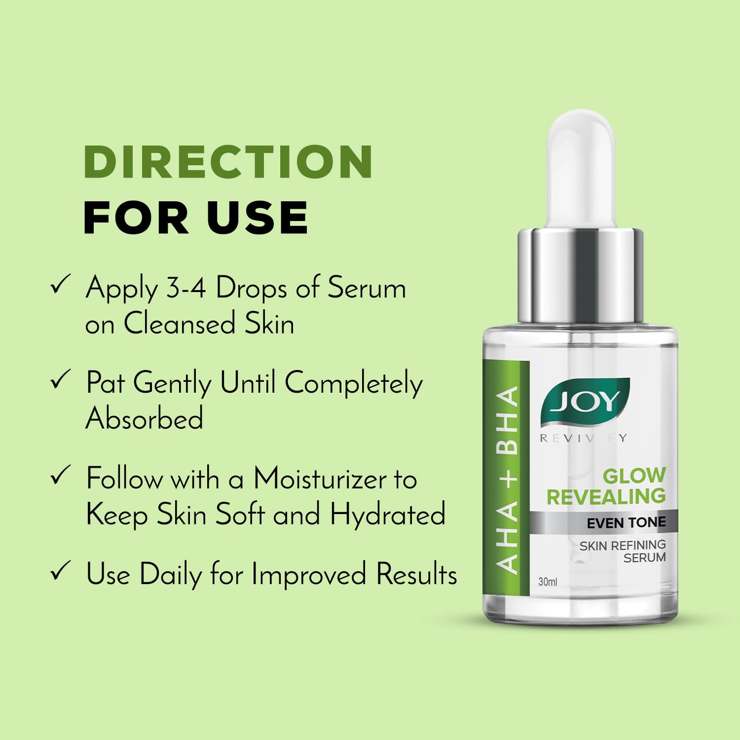 Joy Glow Revealing Face Serum for Even Toned Skin – view 5