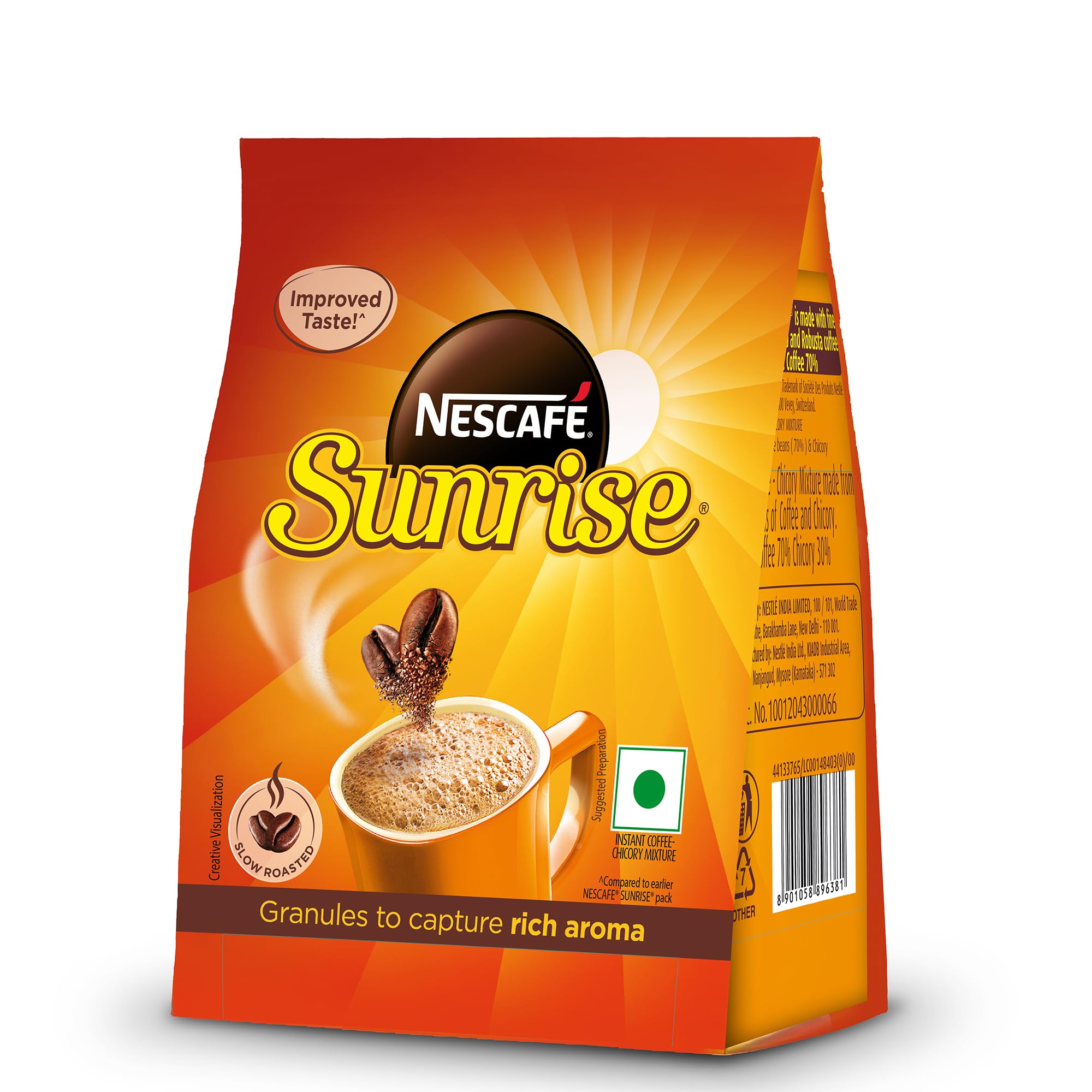 NESCAFE SUNRISE Instant Coffee Powder Stabilo – view 3