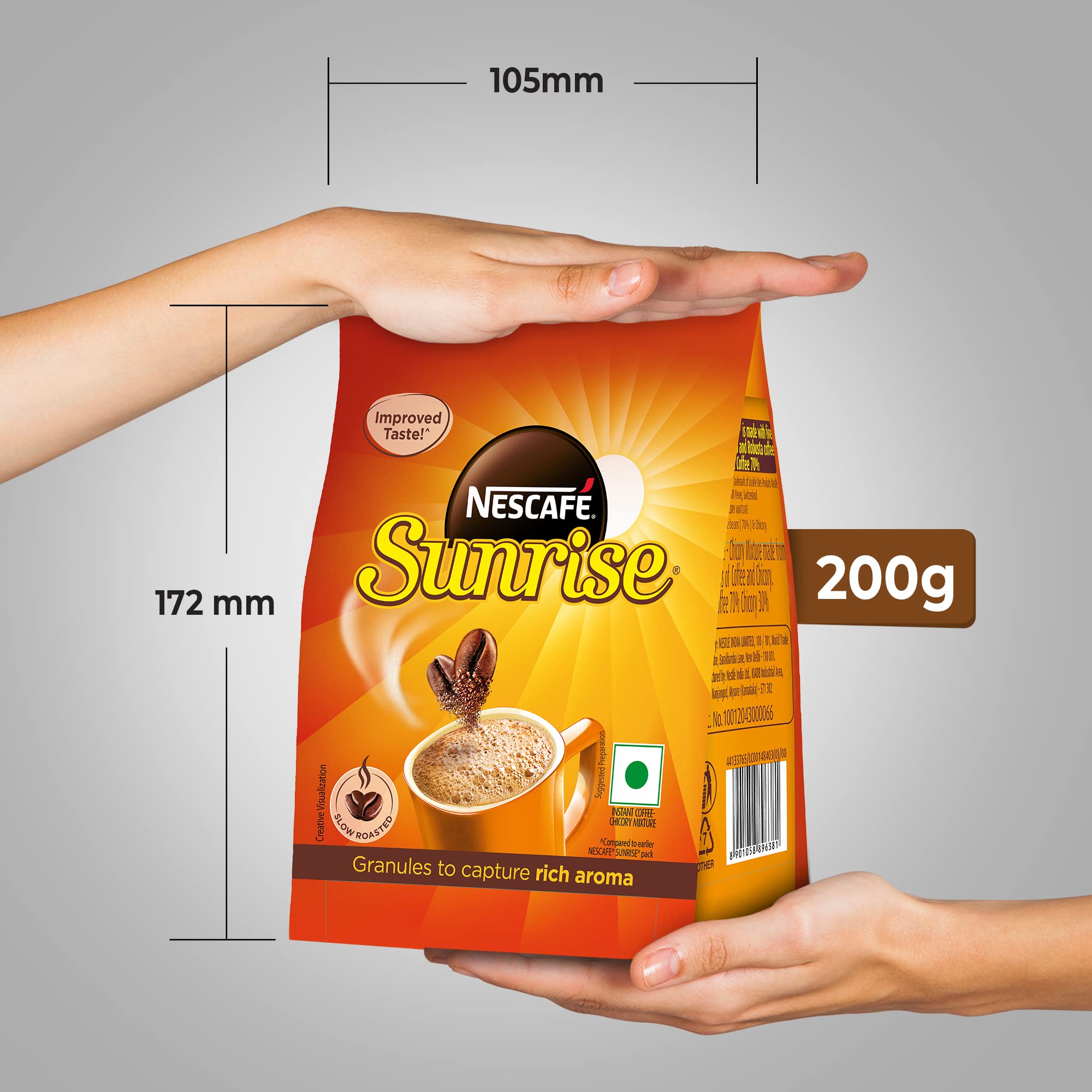 NESCAFE SUNRISE Instant Coffee Powder Stabilo – view 7