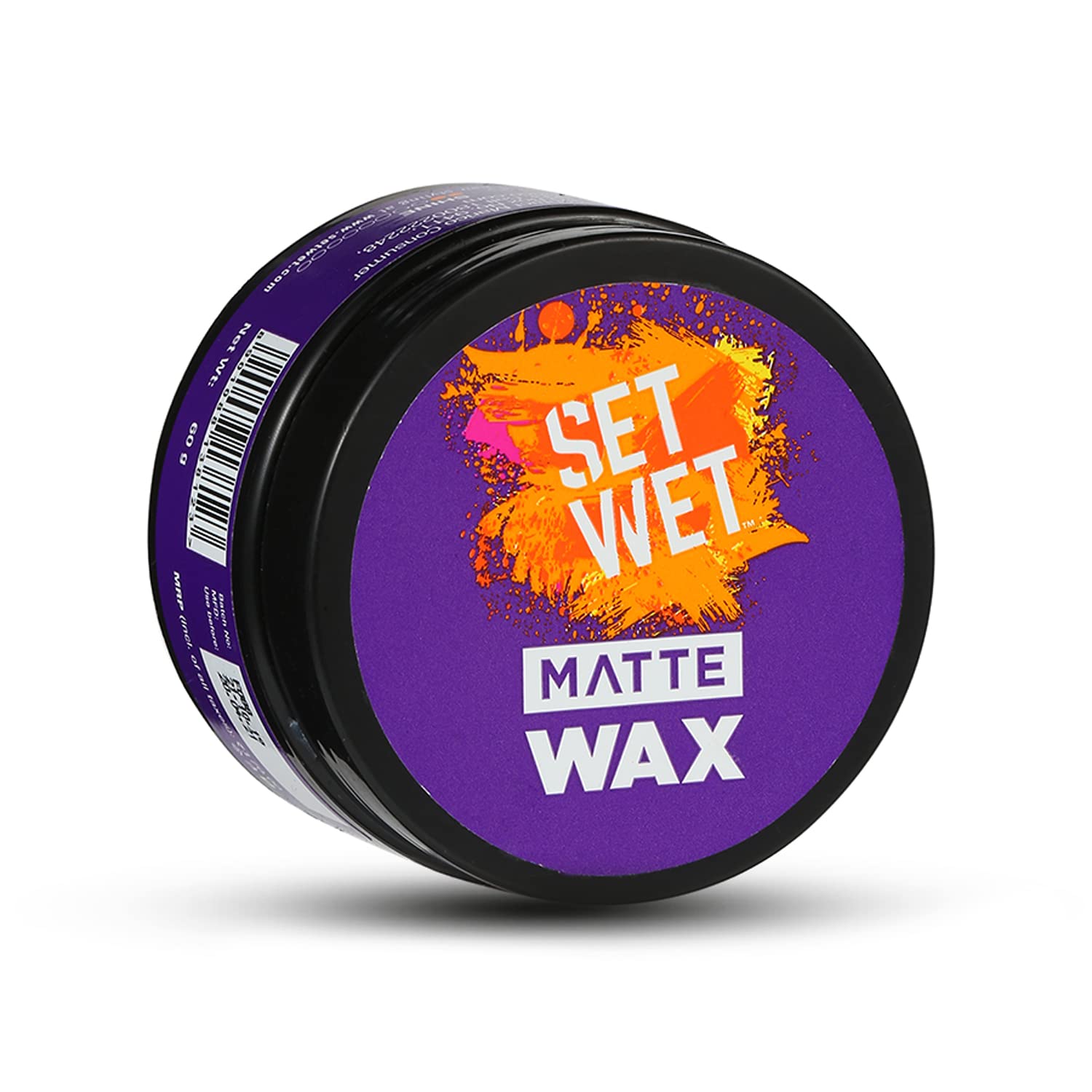 Set Wet matte hair wax 25g jar for men's styling
