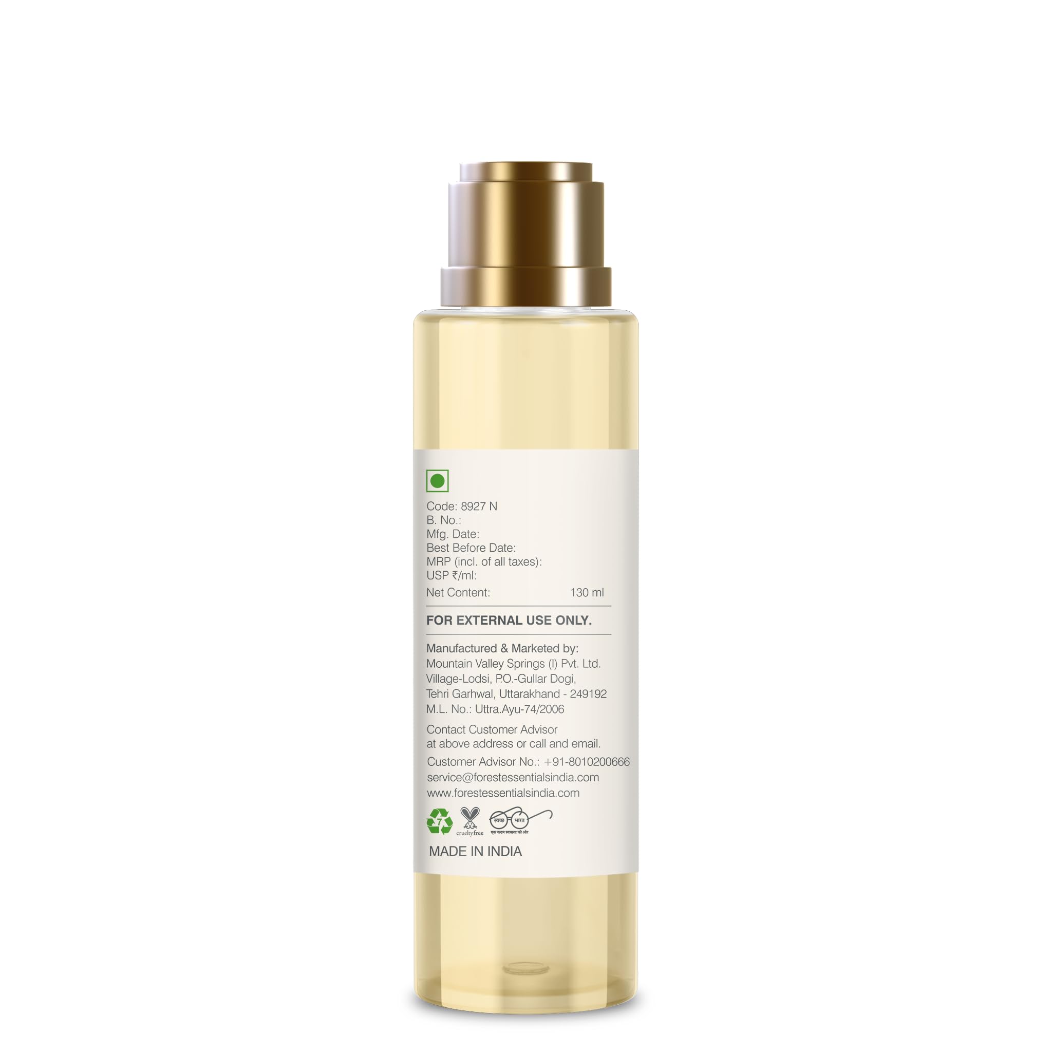 Forest Essentials After Bath Oil Indian Rose Absolute – view 5