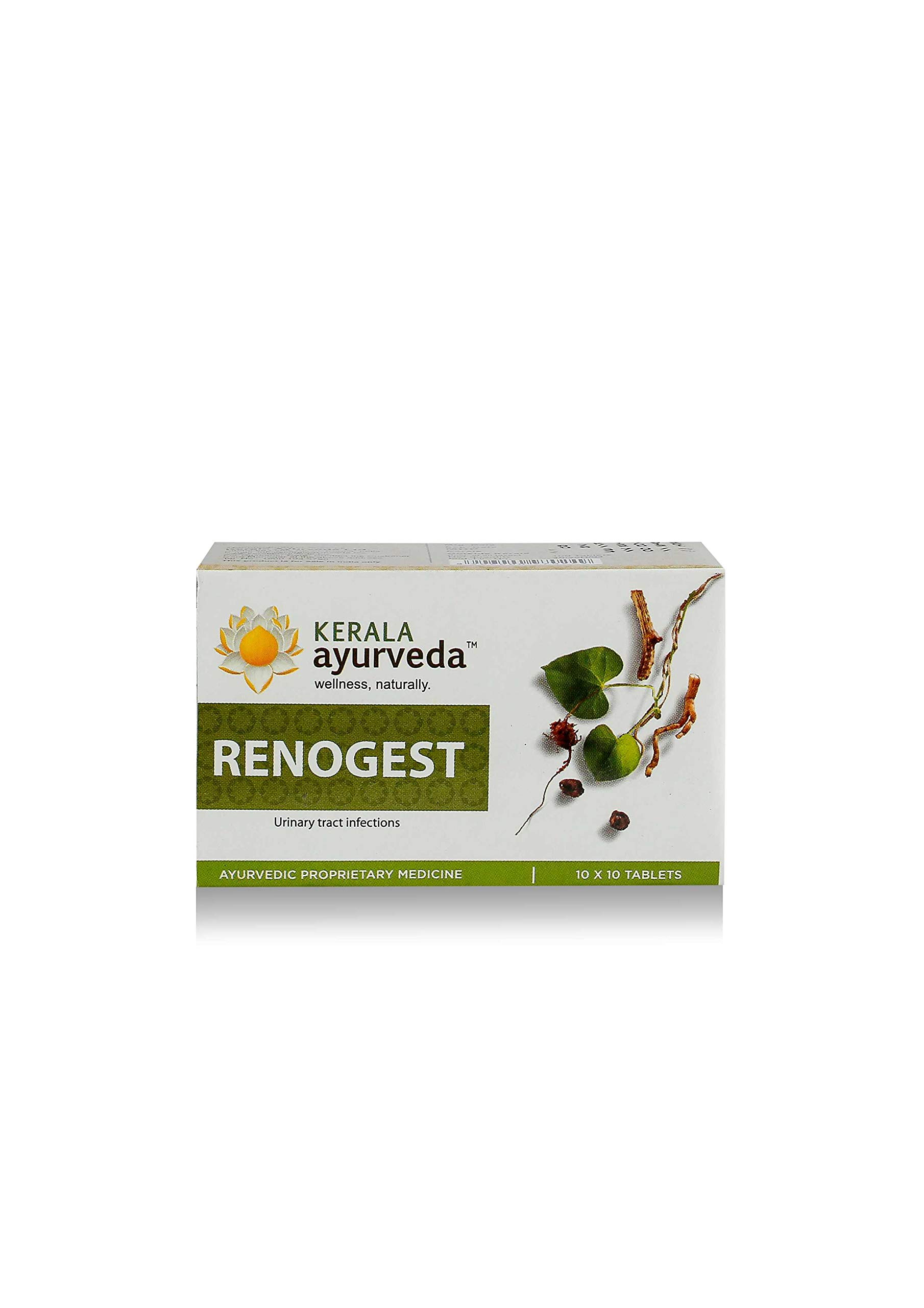 Kerala Ayurveda Renogest Tablet 100-count herbal tablet pack
