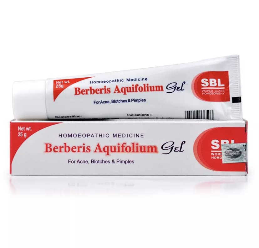 Two-tube pack of SBL Berberis Aquifolium Gel shown