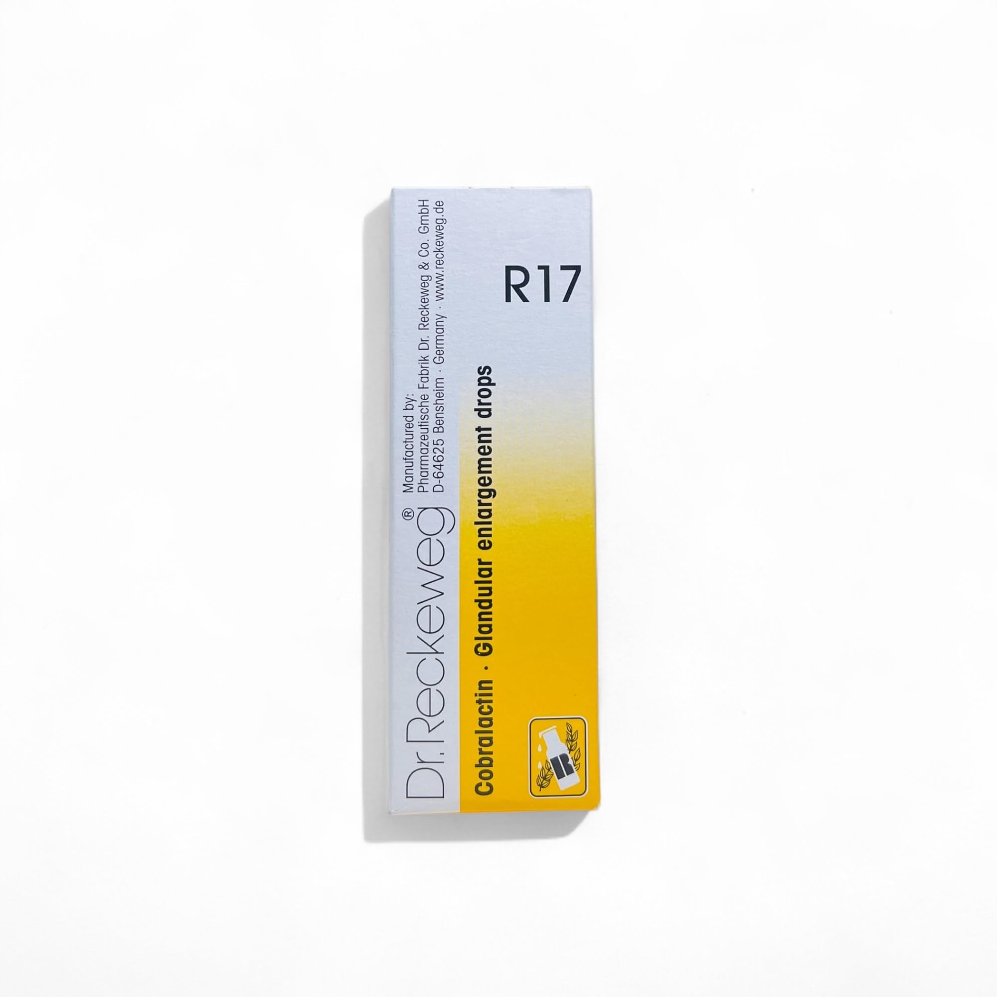 German Remedy R17 homeopathy drop bottle 22 ml front pack